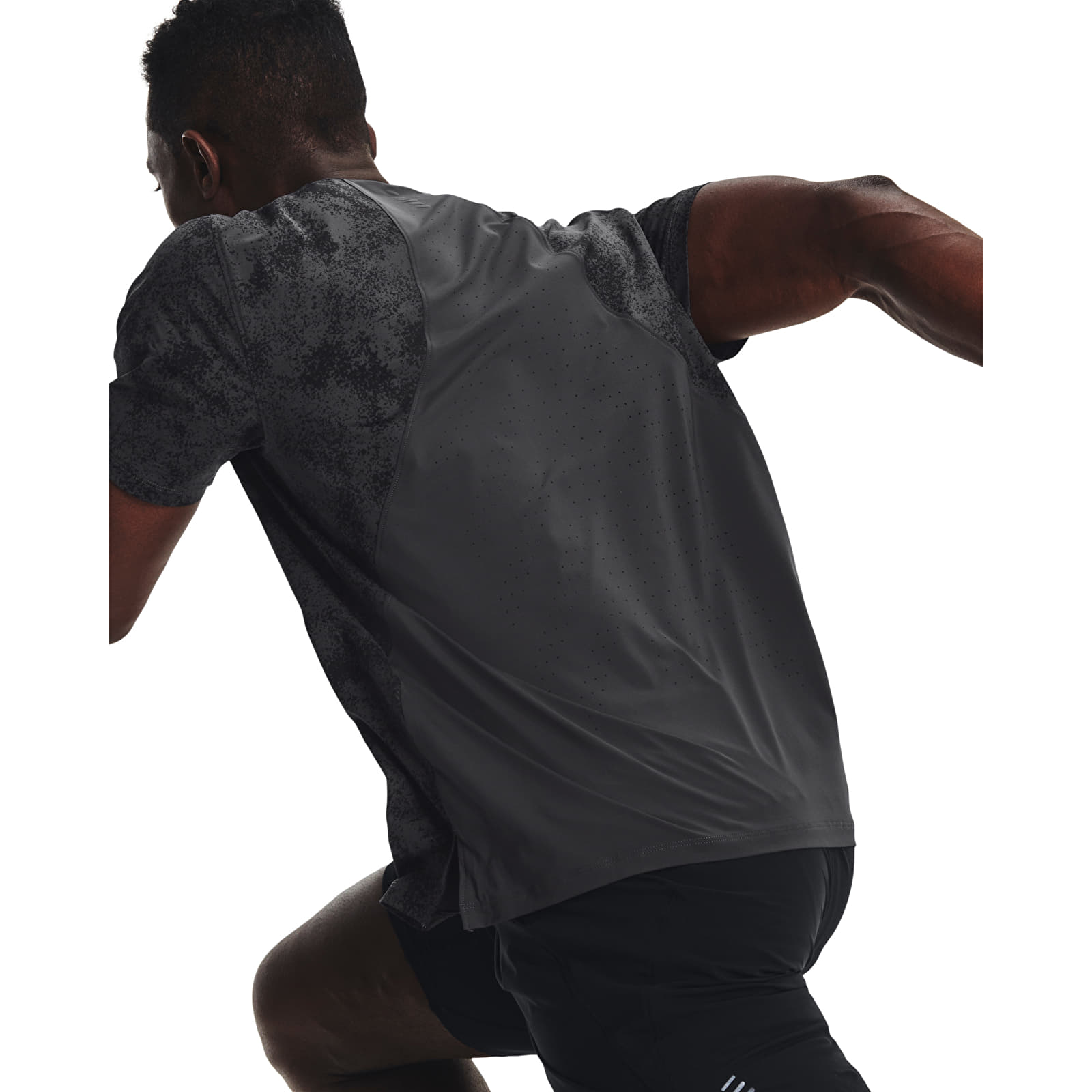 T-shirts Under Armour Iso-Chill Laser  Ss Ii Jet Gray