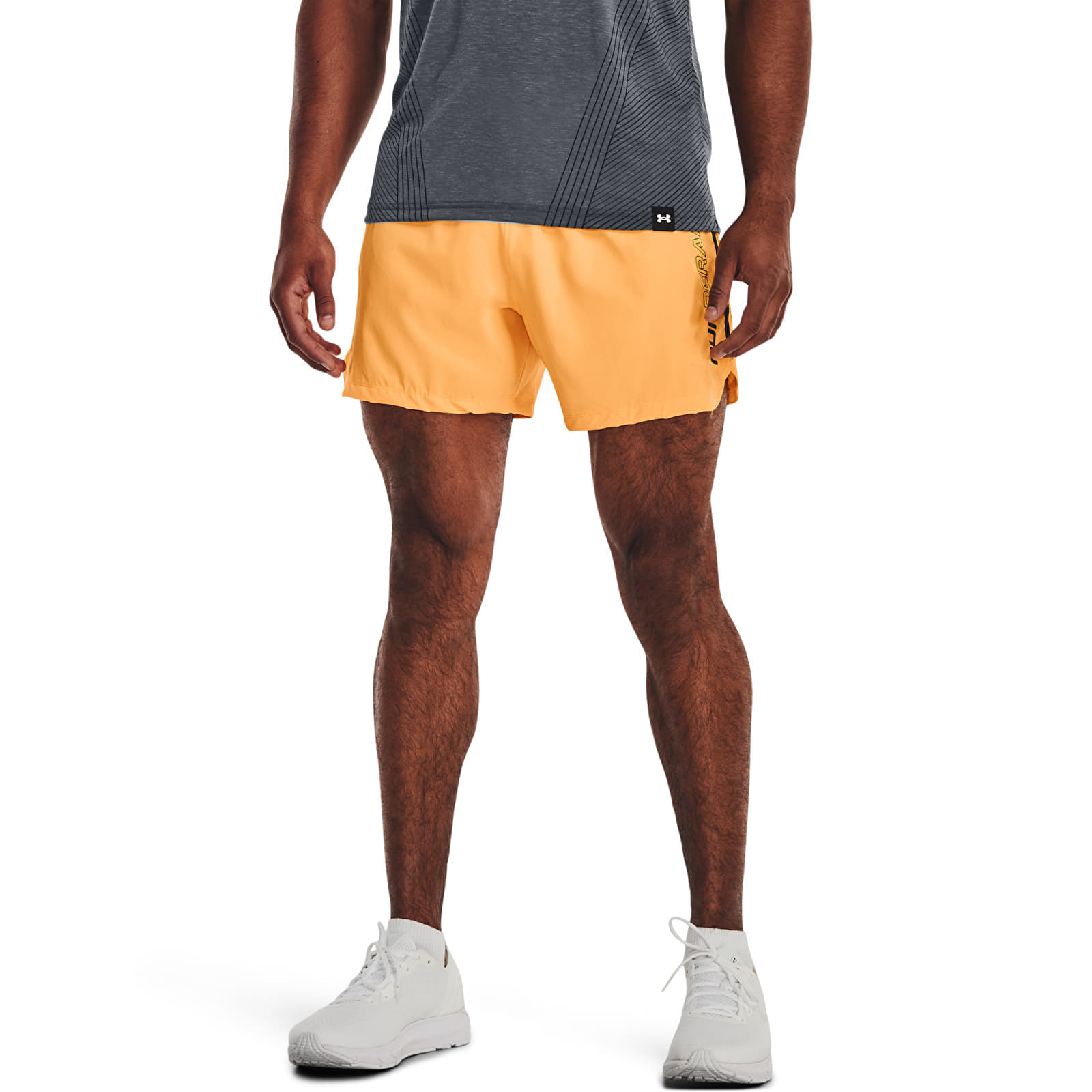 Korte broek Under Armour Speedpocket 5'' Short Orange Ice S