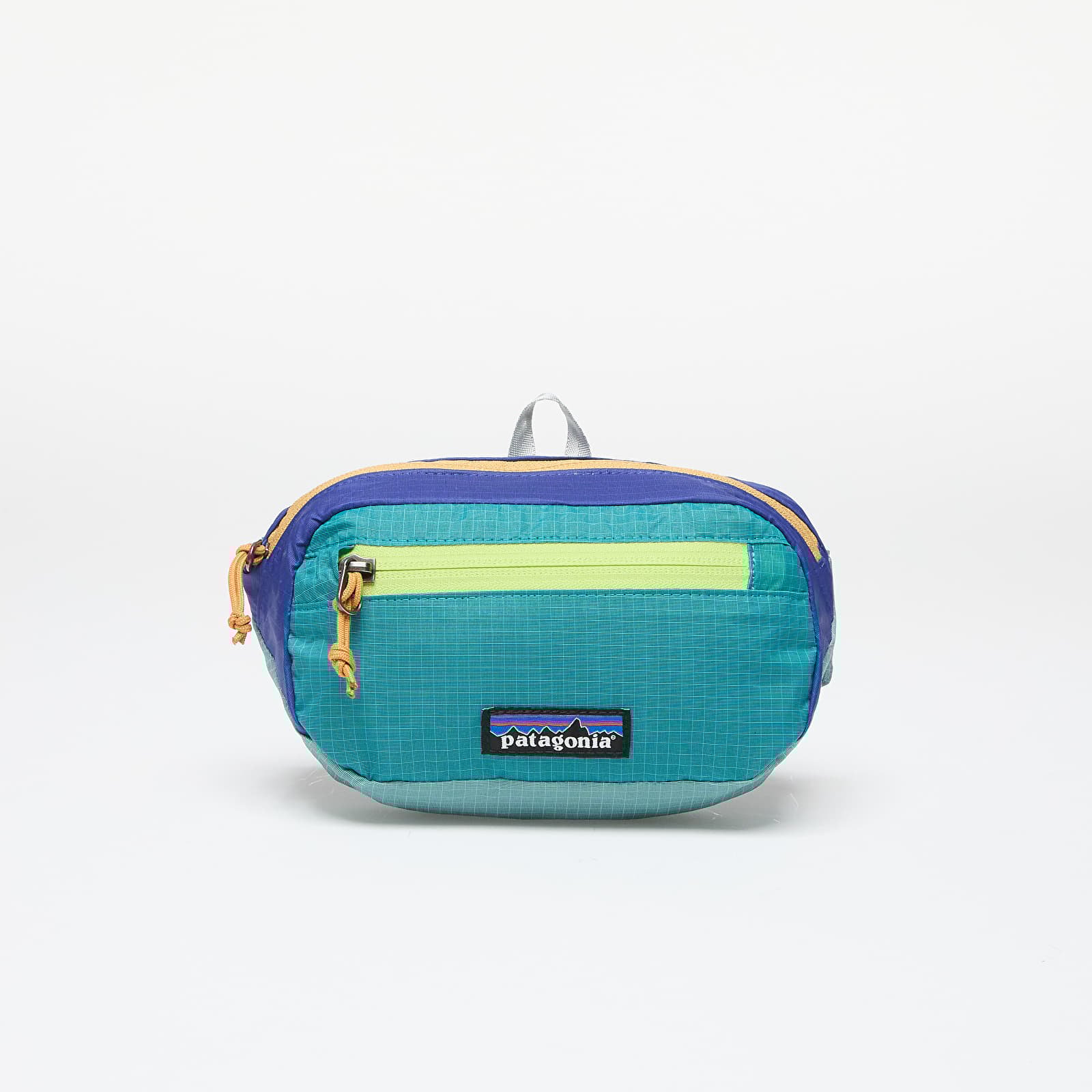 Ledvinky Patagonia Ultralight Black Hole Mini Hip Pack Patchwork Subtidal Blue