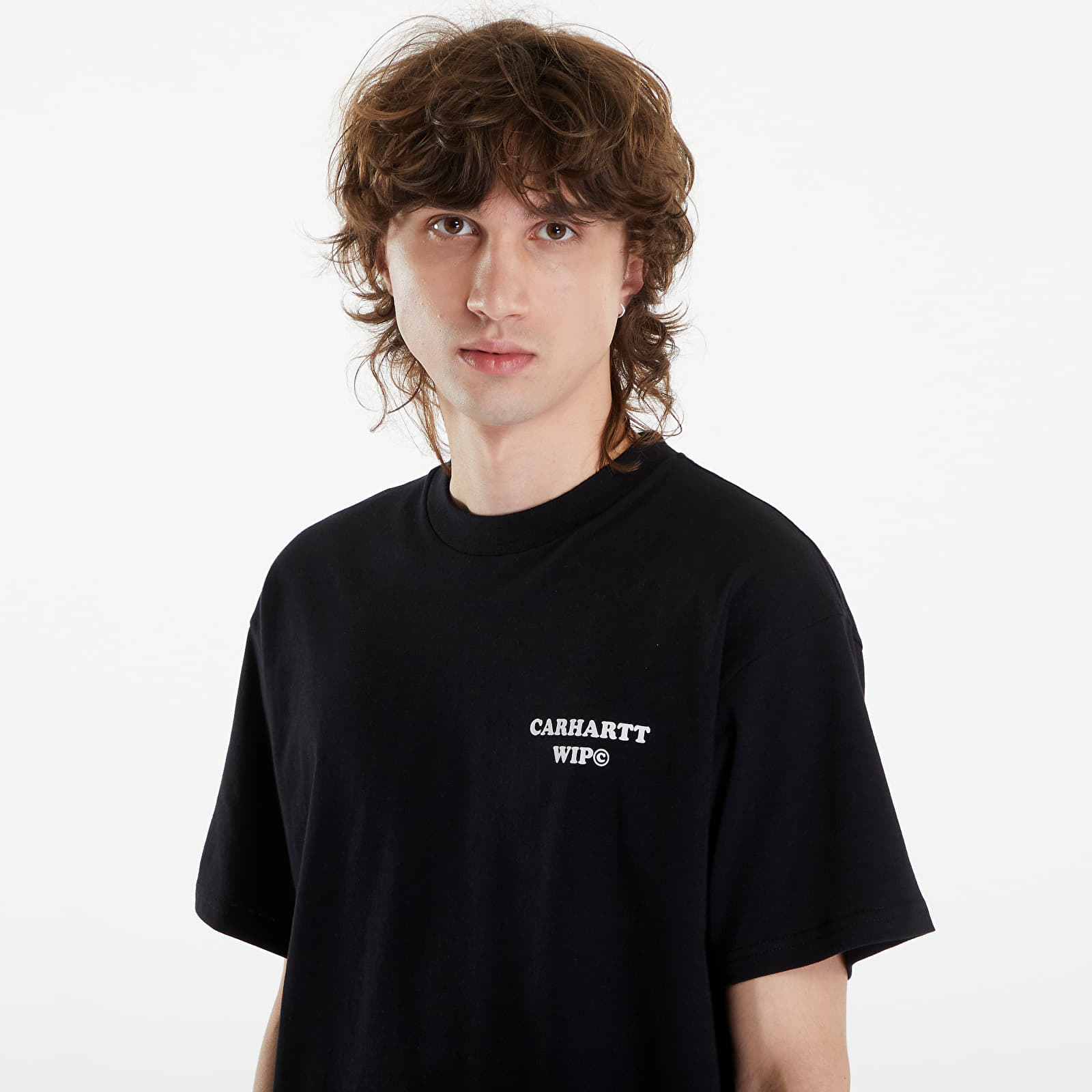 Tricouri bărbați Carhartt WIP Isis Maria Dinner Short Sleeve T-Shirt UNISEX Black