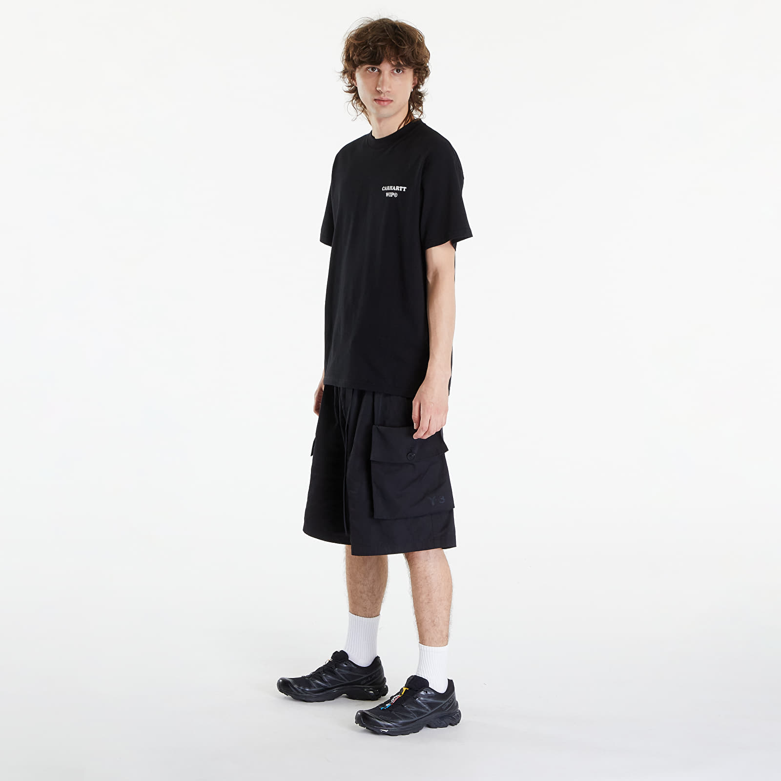 Tricouri bărbați Carhartt WIP Isis Maria Dinner Short Sleeve T-Shirt UNISEX Black