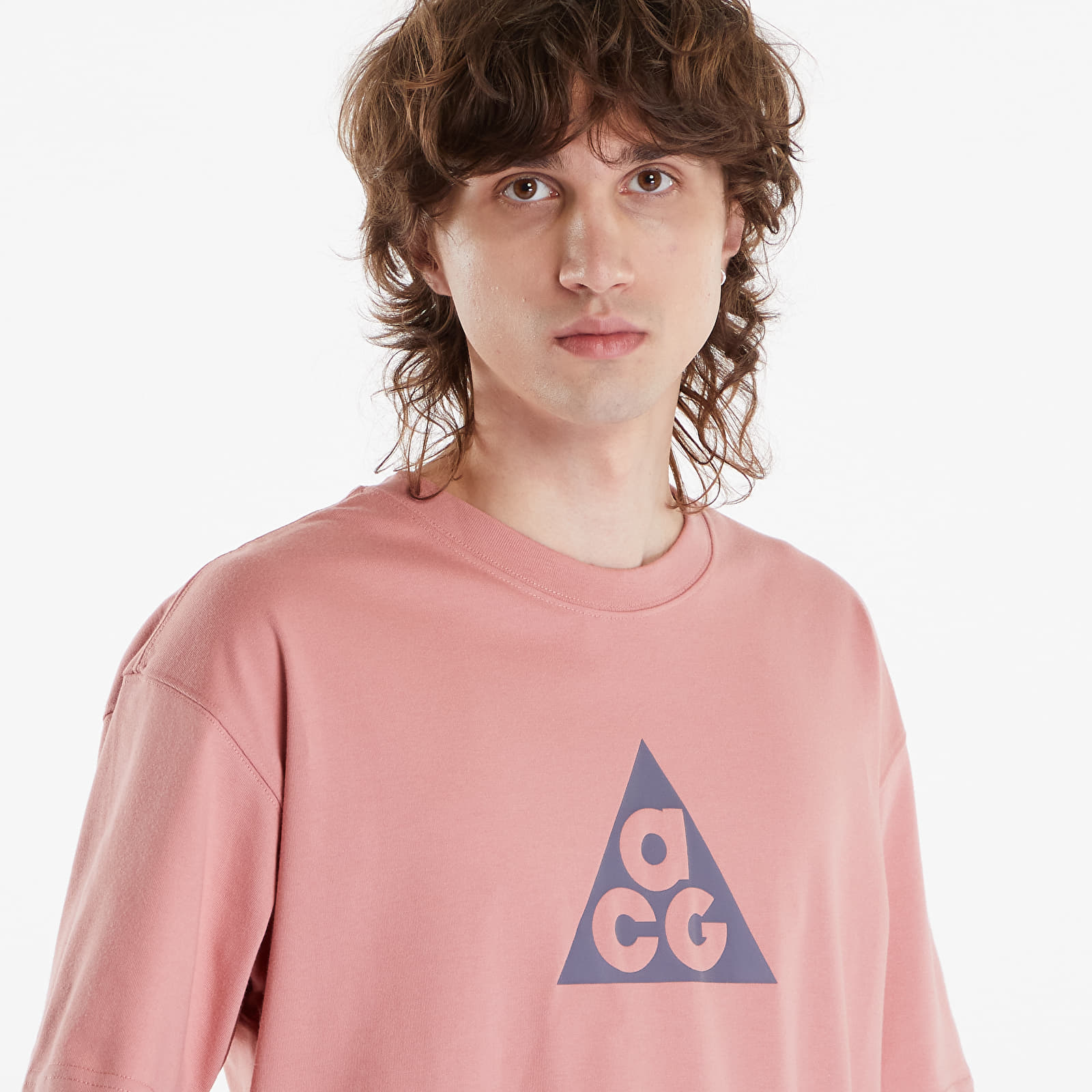 T-Shirts Nike ACG Men's Dri-FIT T-Shirt Red Stardust