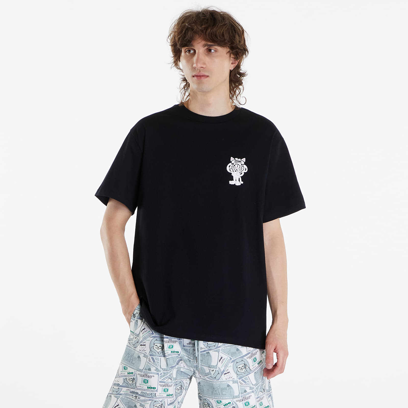 Men's T-shirts RIPNDIP Microwave Tee Black