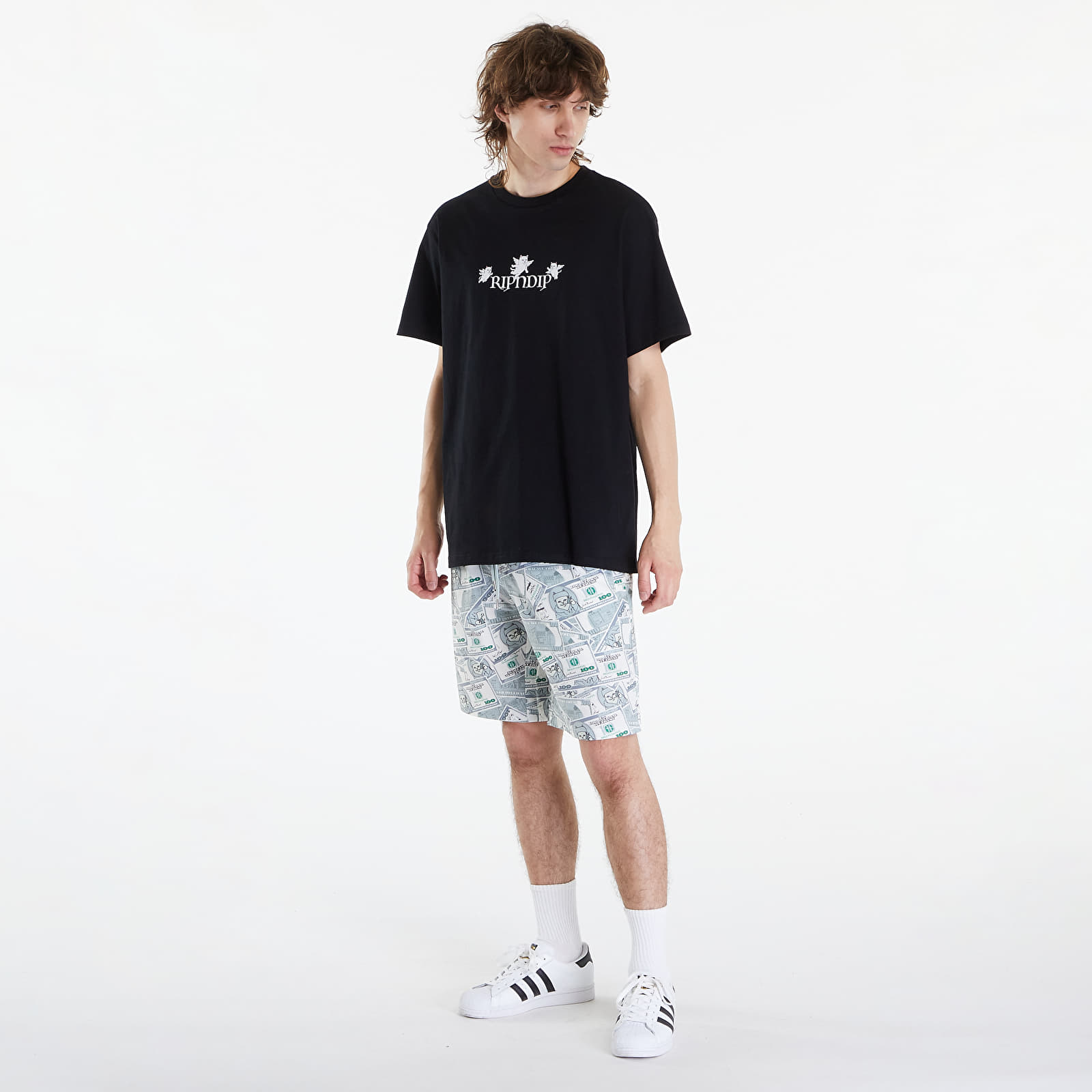 T-shirts för män RIPNDIP Rise N Grind Tee Black