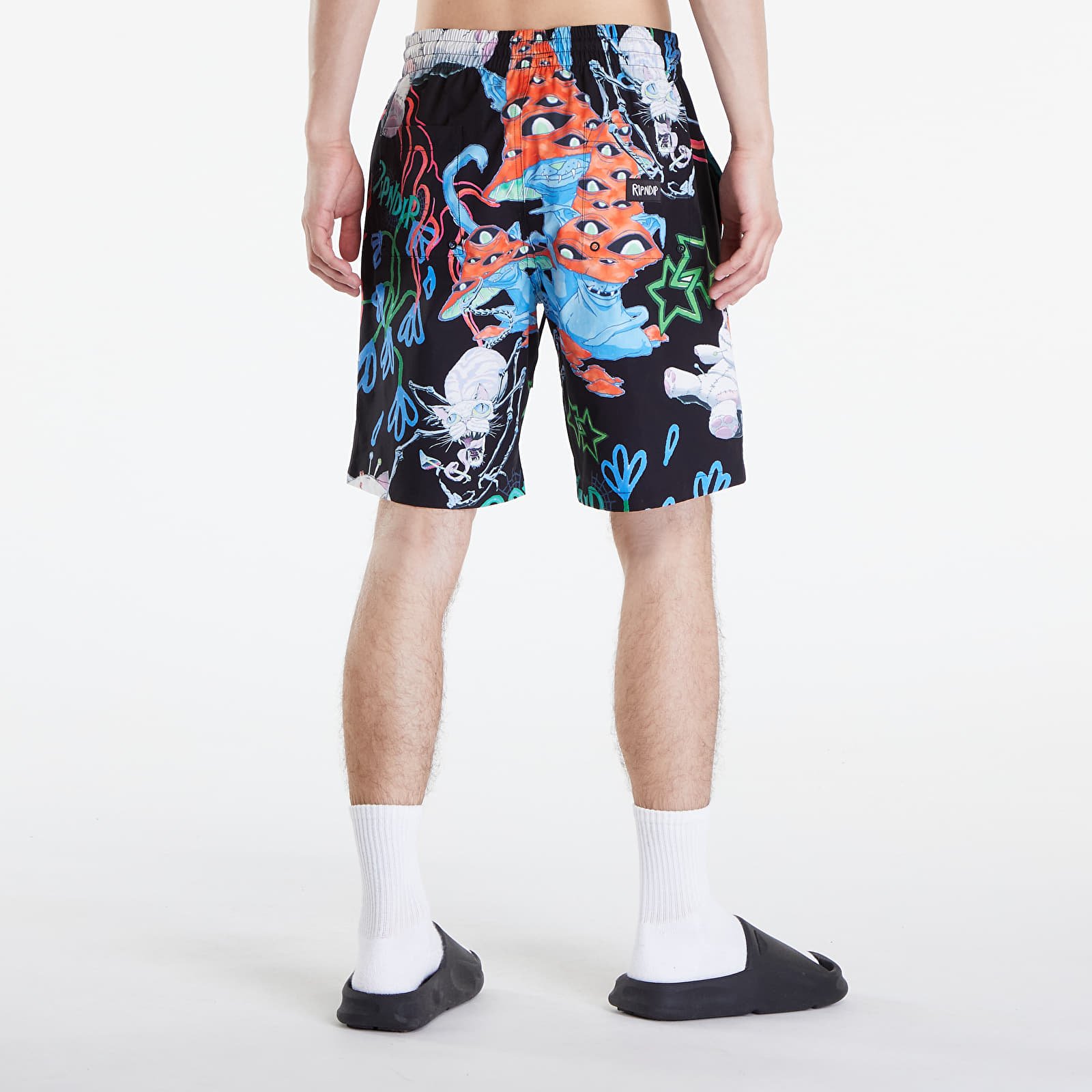 Pánské plavky RIPNDIP Travis Swim Shorts Black