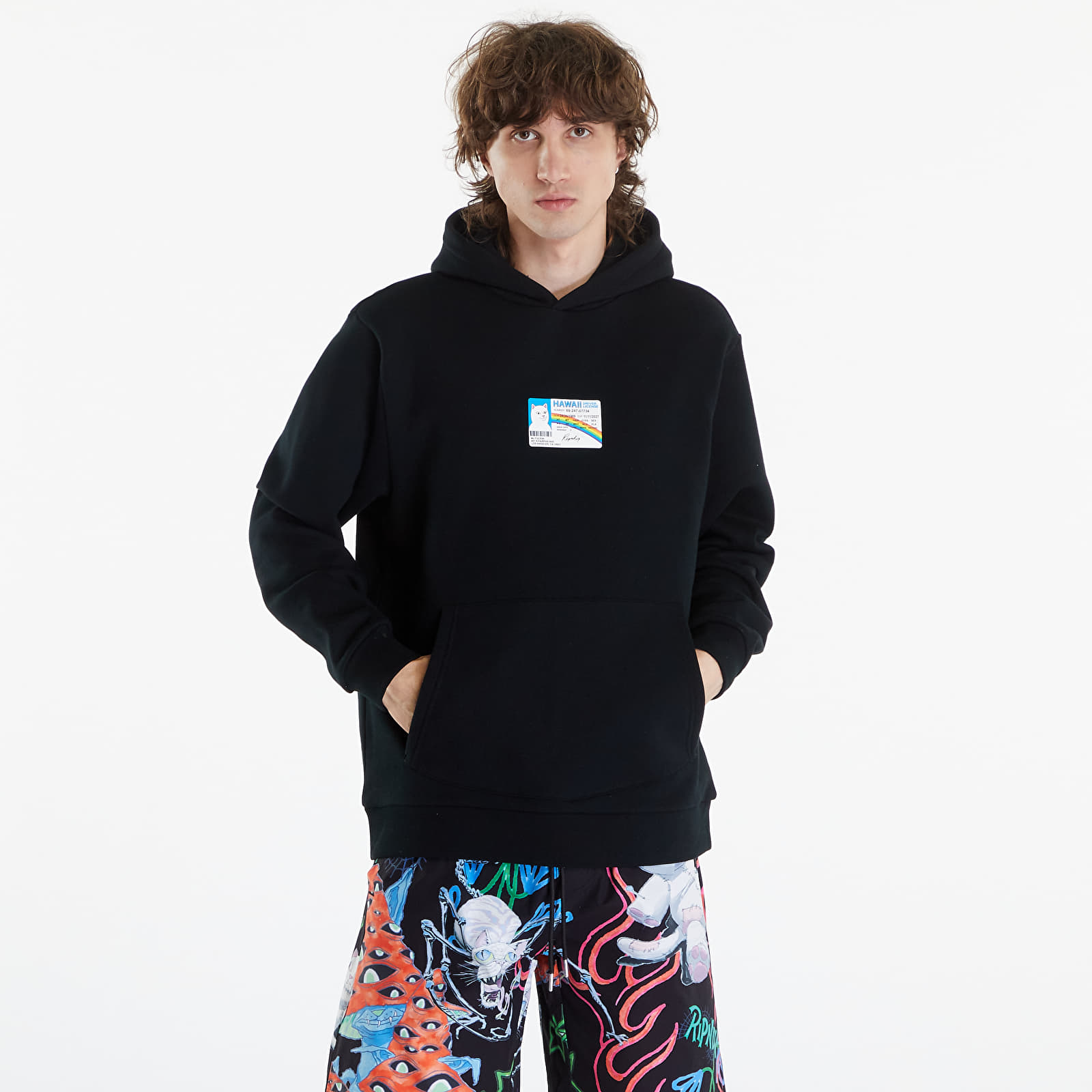 Men's sweatshirts RIPNDIP Mcfuckin Hoodie Black