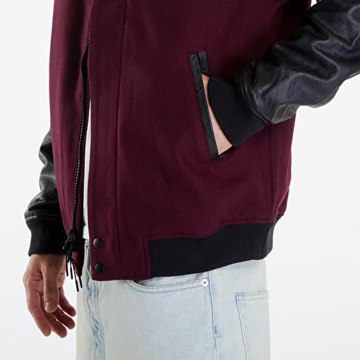 Burgundy nike jacket mens on sale