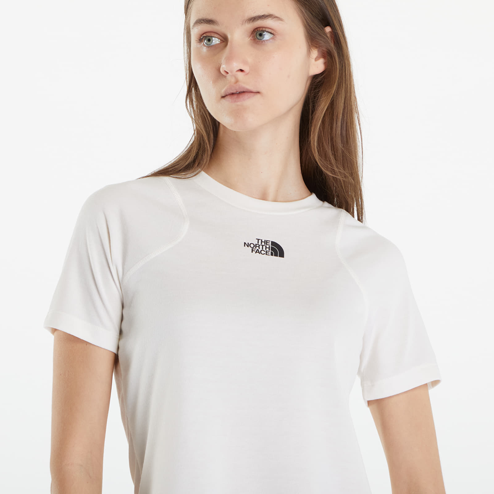 T-särgid The North Face Foundation Raglan Tee White Dune Light Heather