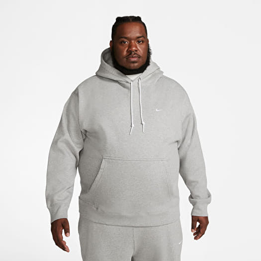 Nike gray pullover hoodie discount
