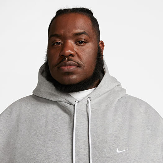 Grey nike pullover hoodie top