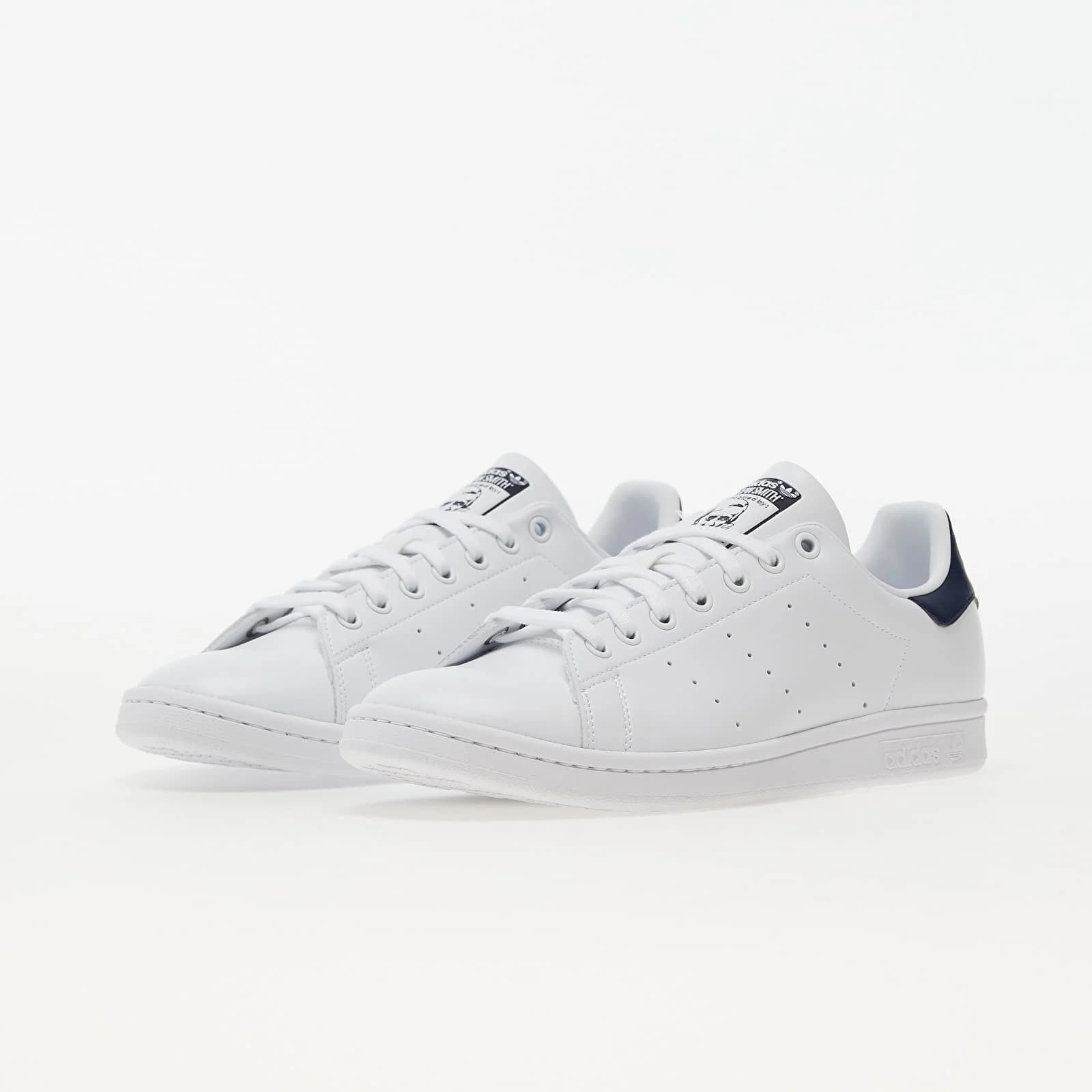 Men's sneakers and shoes adidas Stan Smith Ftw White/ Ftw White/ Collegiate Navy