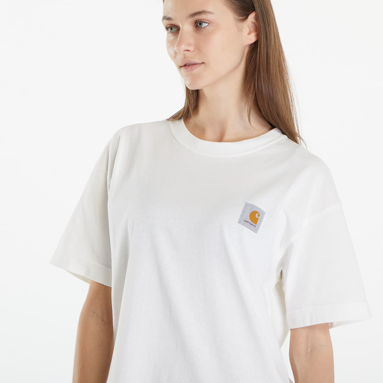 Camisetas de hombre Carhartt WIP Nelson Short Sleeve T-Shirt UNISEX Wax Garment Dyed