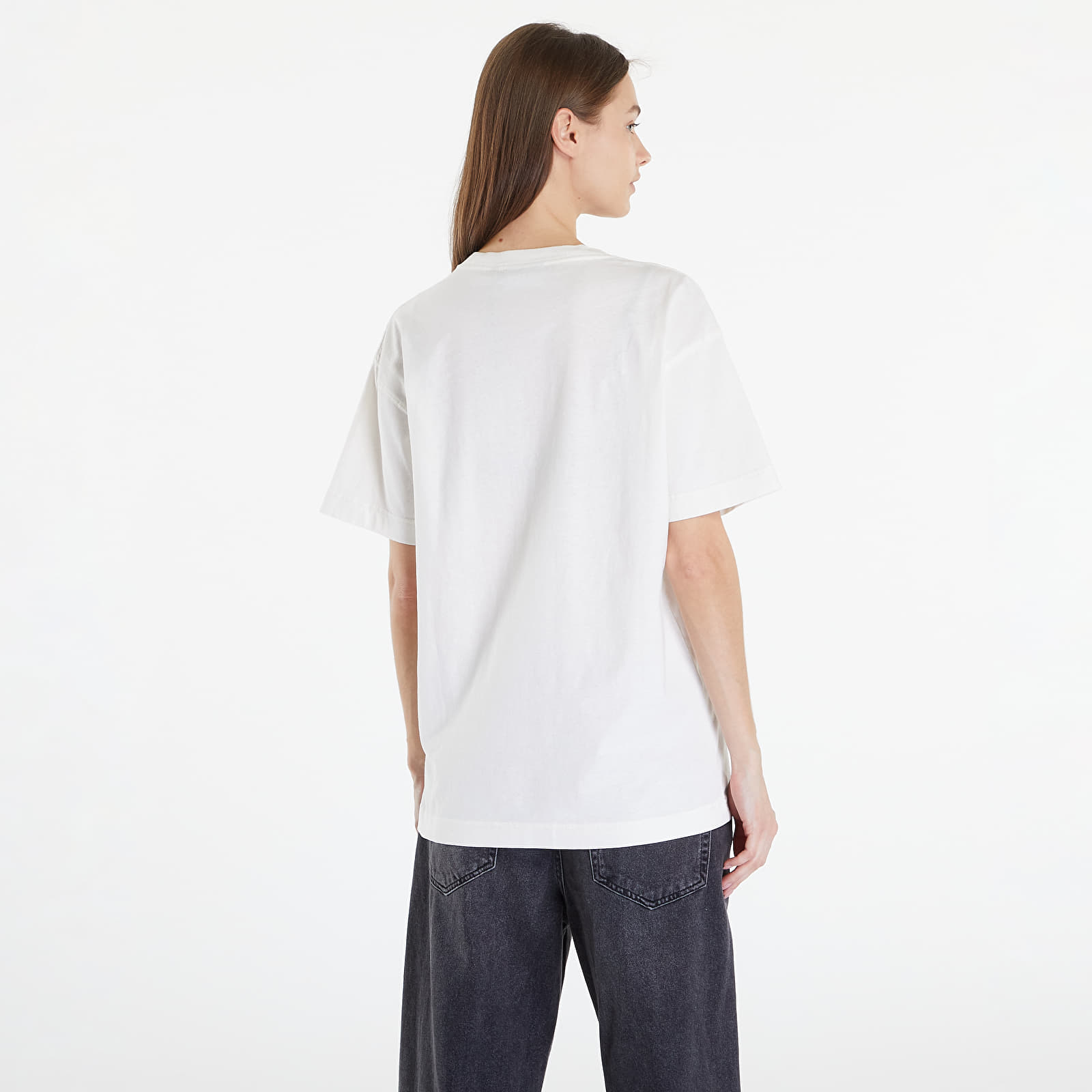 Camisetas de hombre Carhartt WIP Nelson Short Sleeve T-Shirt UNISEX Wax Garment Dyed