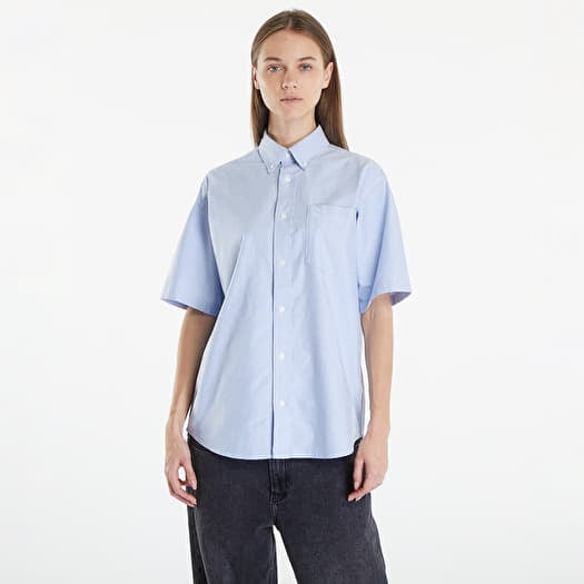 Krekls Carhartt WIP S/S Braxton Shirt UNISEX Bleach/ Wax
