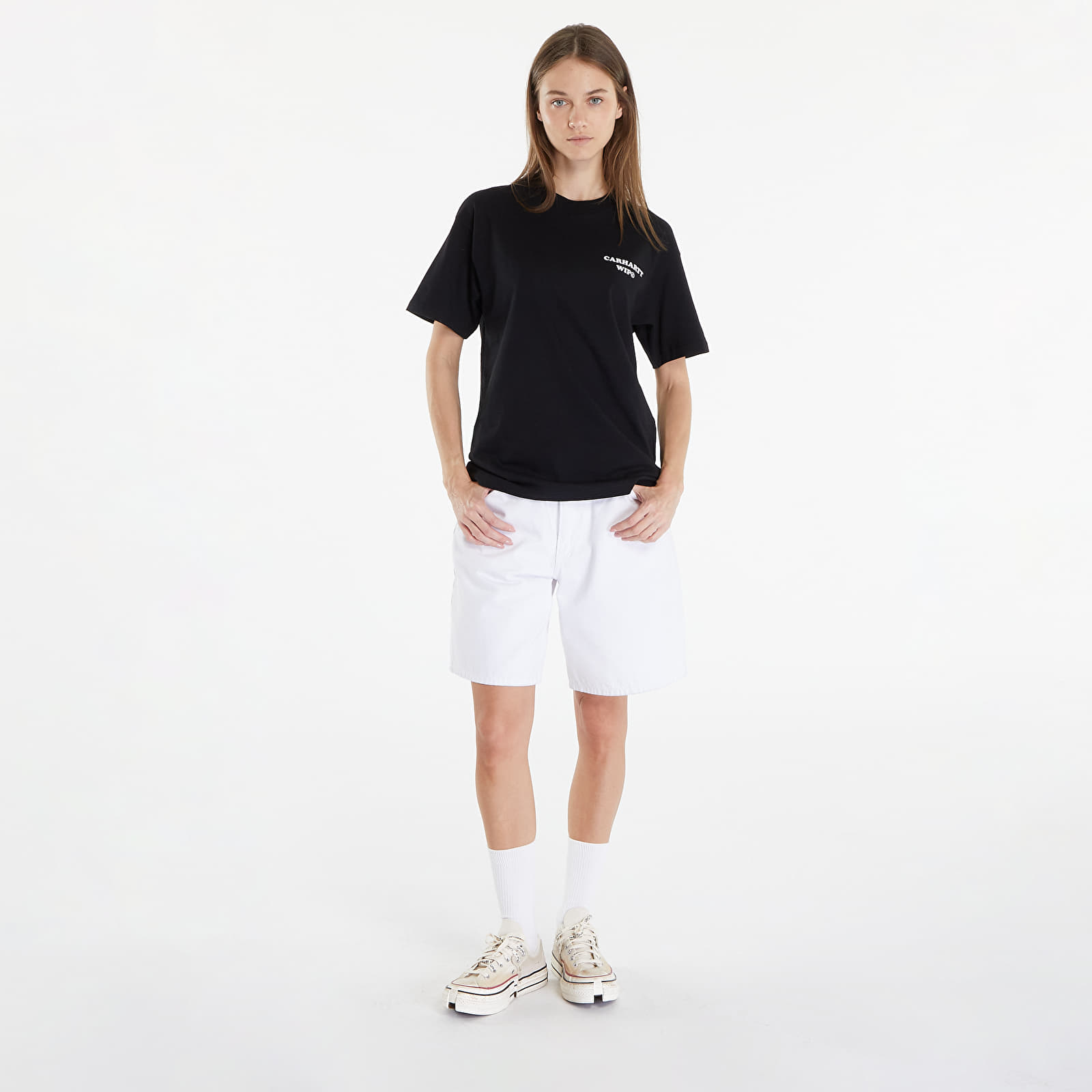 Tricouri bărbați Carhartt WIP Isis Maria Dinner Short Sleeve T-Shirt UNISEX Black