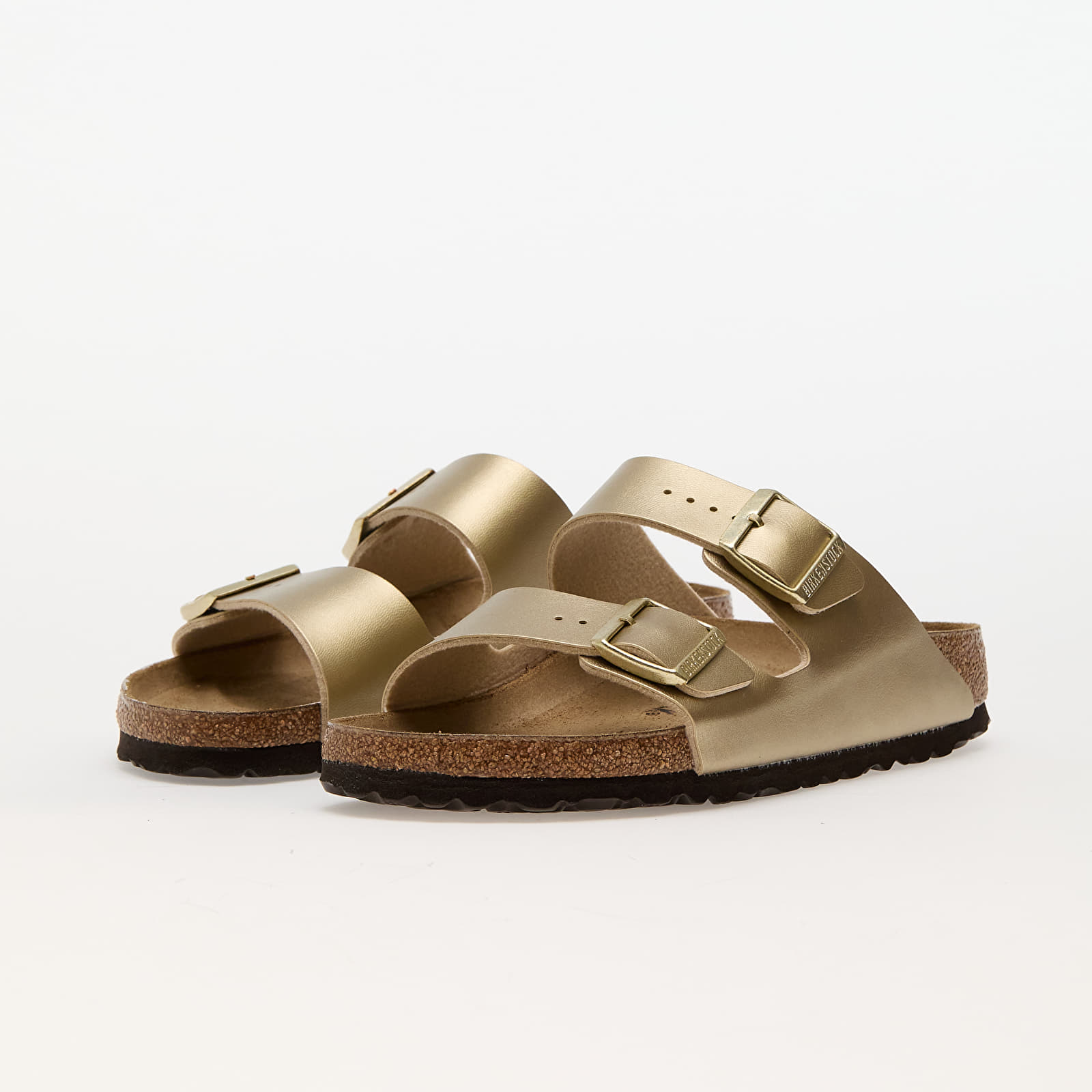Sneakers og sko til kvinder Birkenstock Arizona Birko-Flor Gold