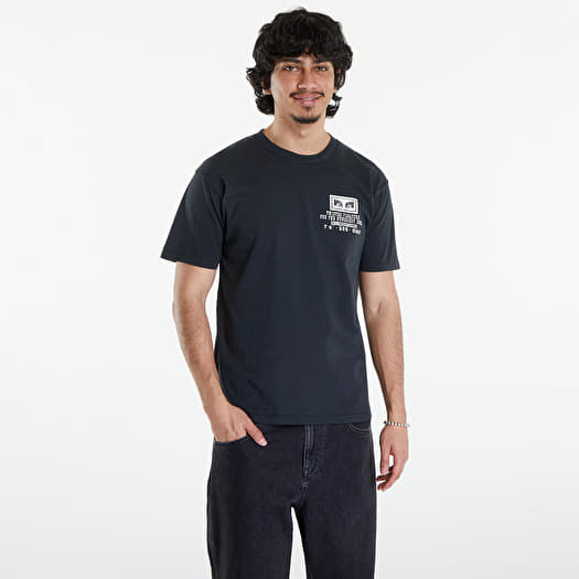 T-shirt OBEY Twisted Pleasure T-Shirt Pigment Vintage Black