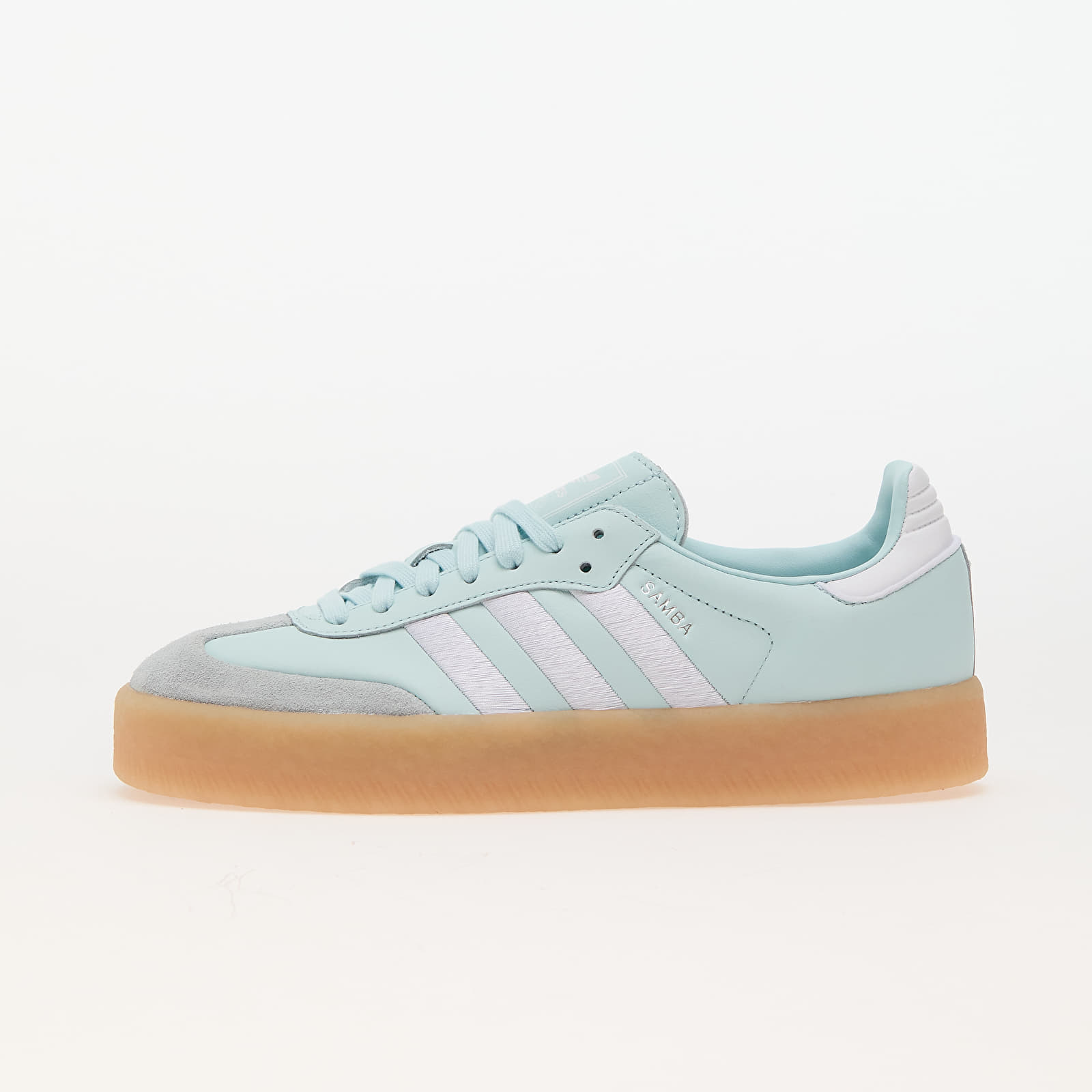Zapatillas mujer adidas Sambae W Almost Blue/ Ftw White/ Silver Metallic
