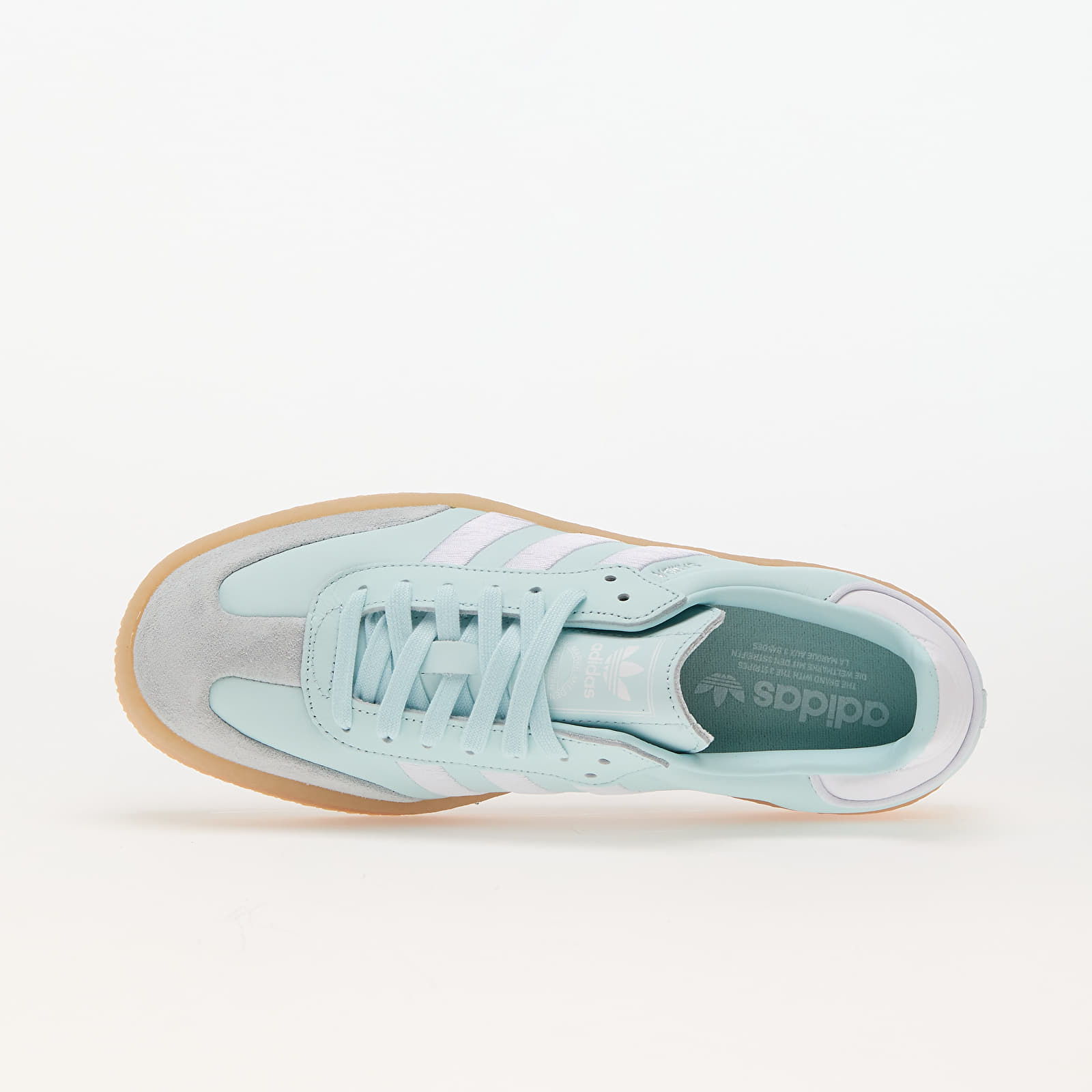 Zapatillas mujer adidas Sambae W Almost Blue/ Ftw White/ Silver Metallic