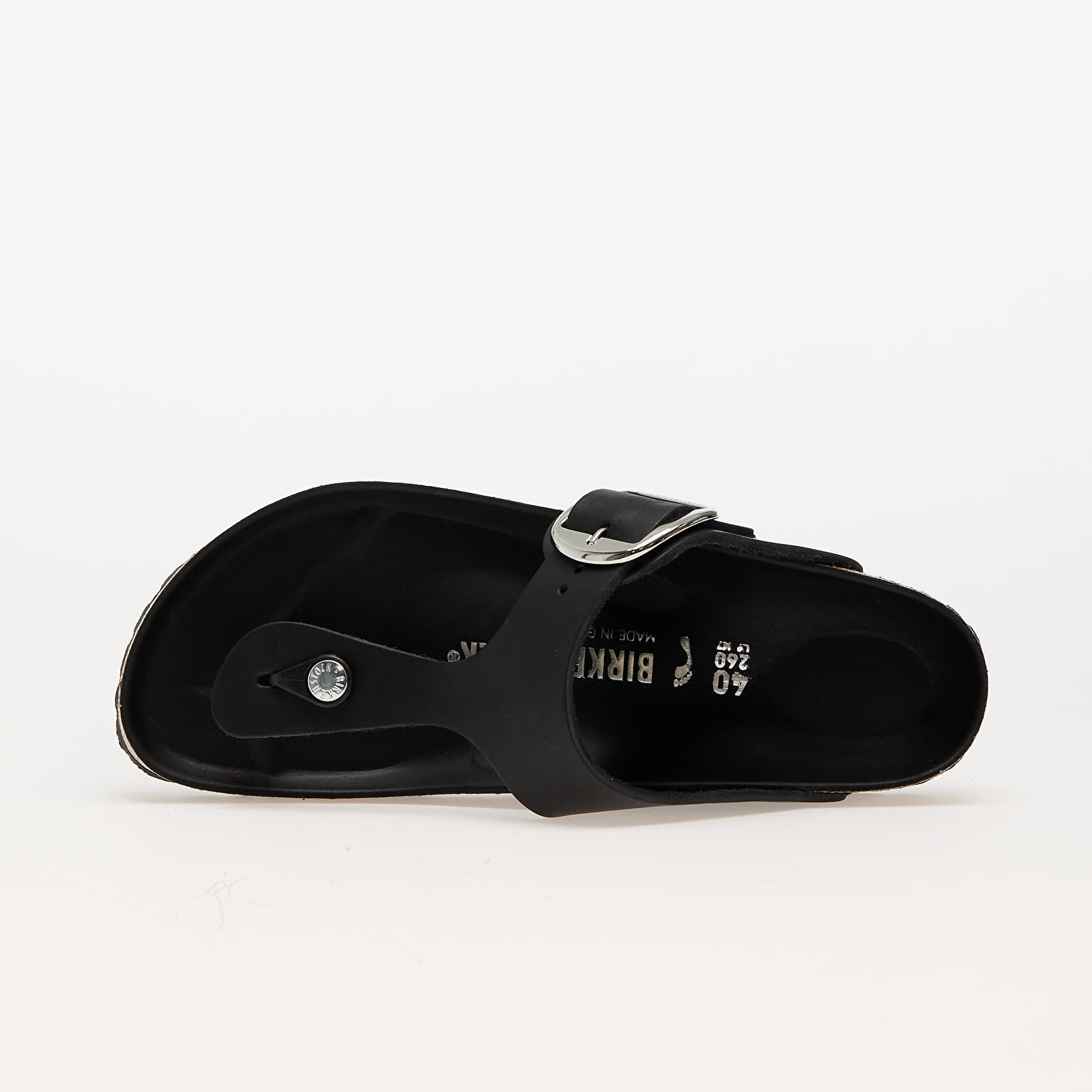 Sneakers og sko til kvinder Birkenstock Gizeh Big Buckle Black