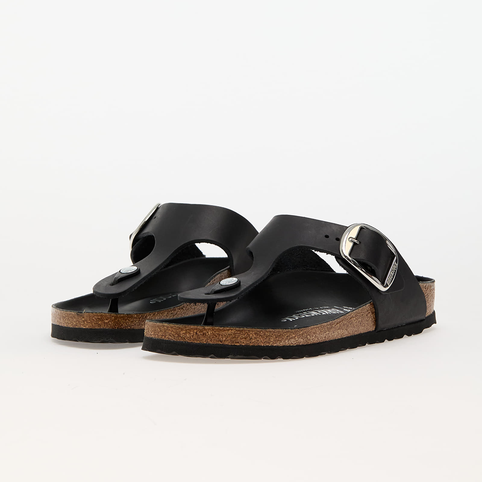 Sneakers og sko til kvinder Birkenstock Gizeh Big Buckle Black