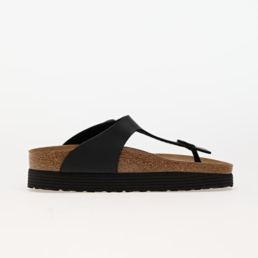 Damessneakers en schoenen Birkenstock x Papillio Gizeh Grooved Platform Black Queens