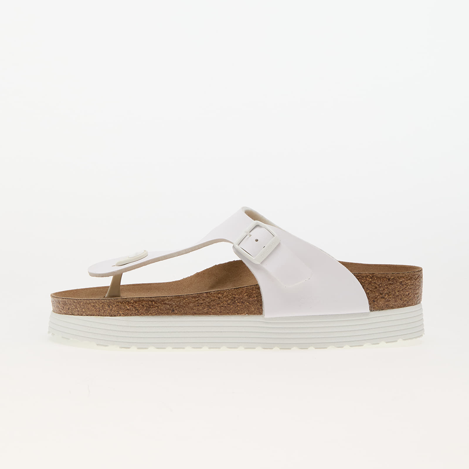 Women's sneakers and shoes Birkenstock x Papillio Gizeh Grooved Platform White