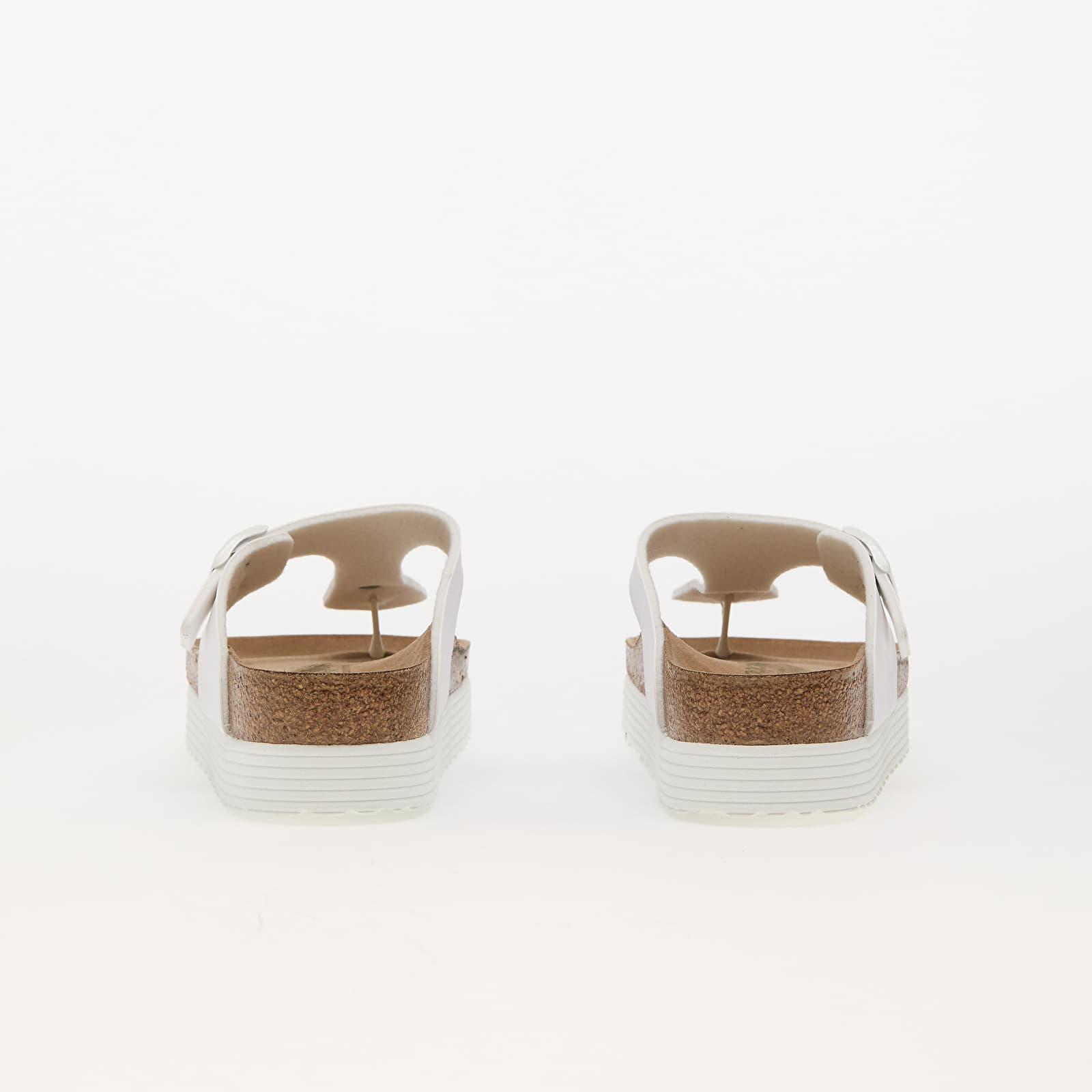 Women's sneakers and shoes Birkenstock x Papillio Gizeh Grooved Platform White