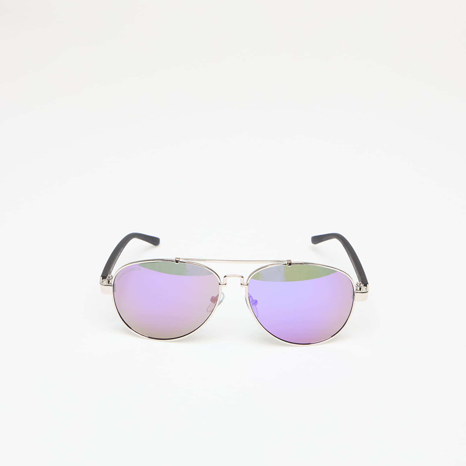 Lunettes de soleil Urban Classics Sunglasses Mumbo Mirror UC Silver/ Purple
