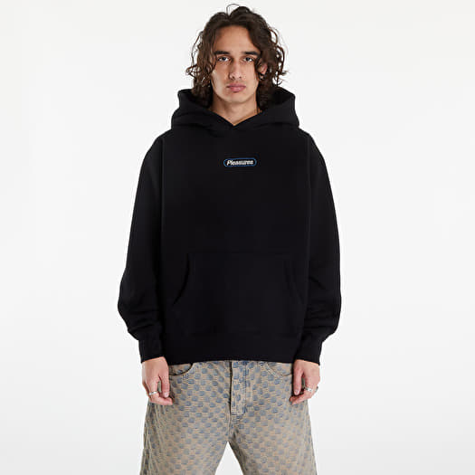 Mikina PLEASURES Puzzle Hoodie Black