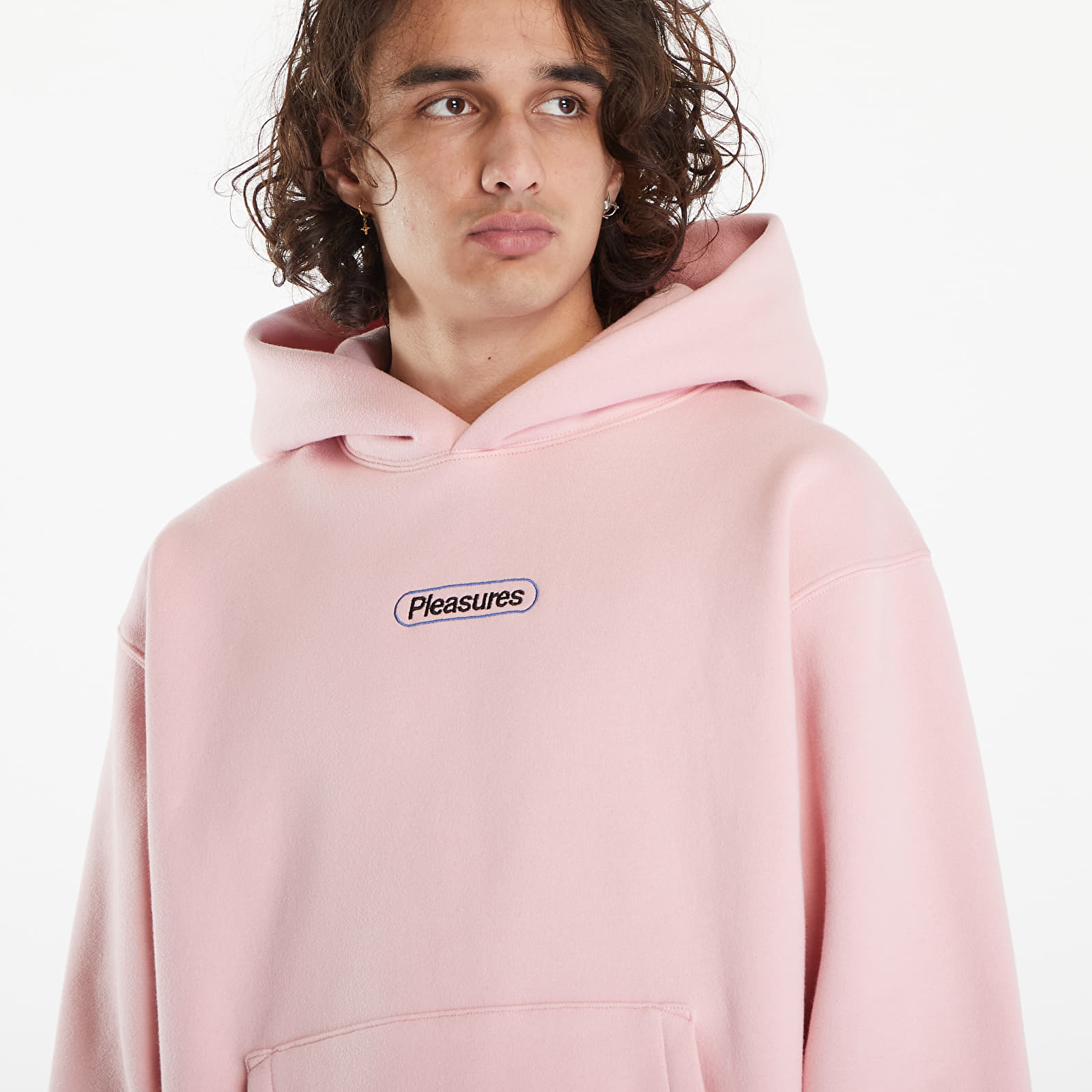 Pleasures pink hoodie store