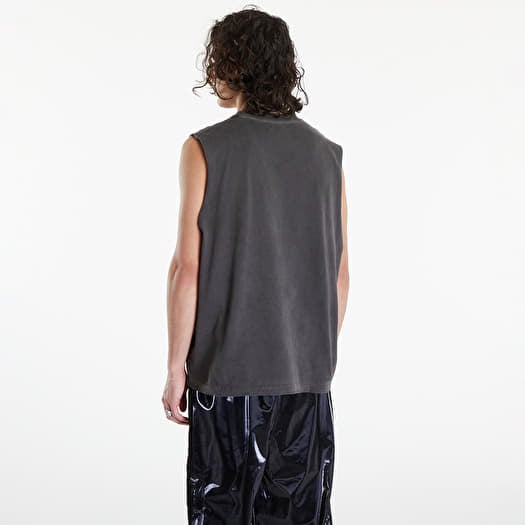Tank tops PLEASURES Onyx Sleeveless Shirt Faded Black | Queens