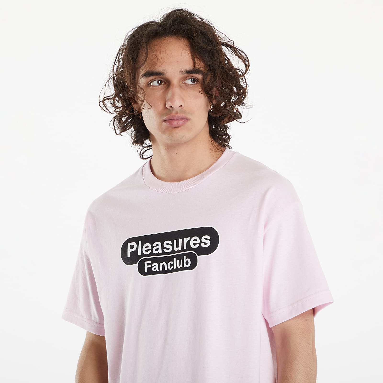 T Shirts PLEASURES Fanclub T Shirt Pink Queens