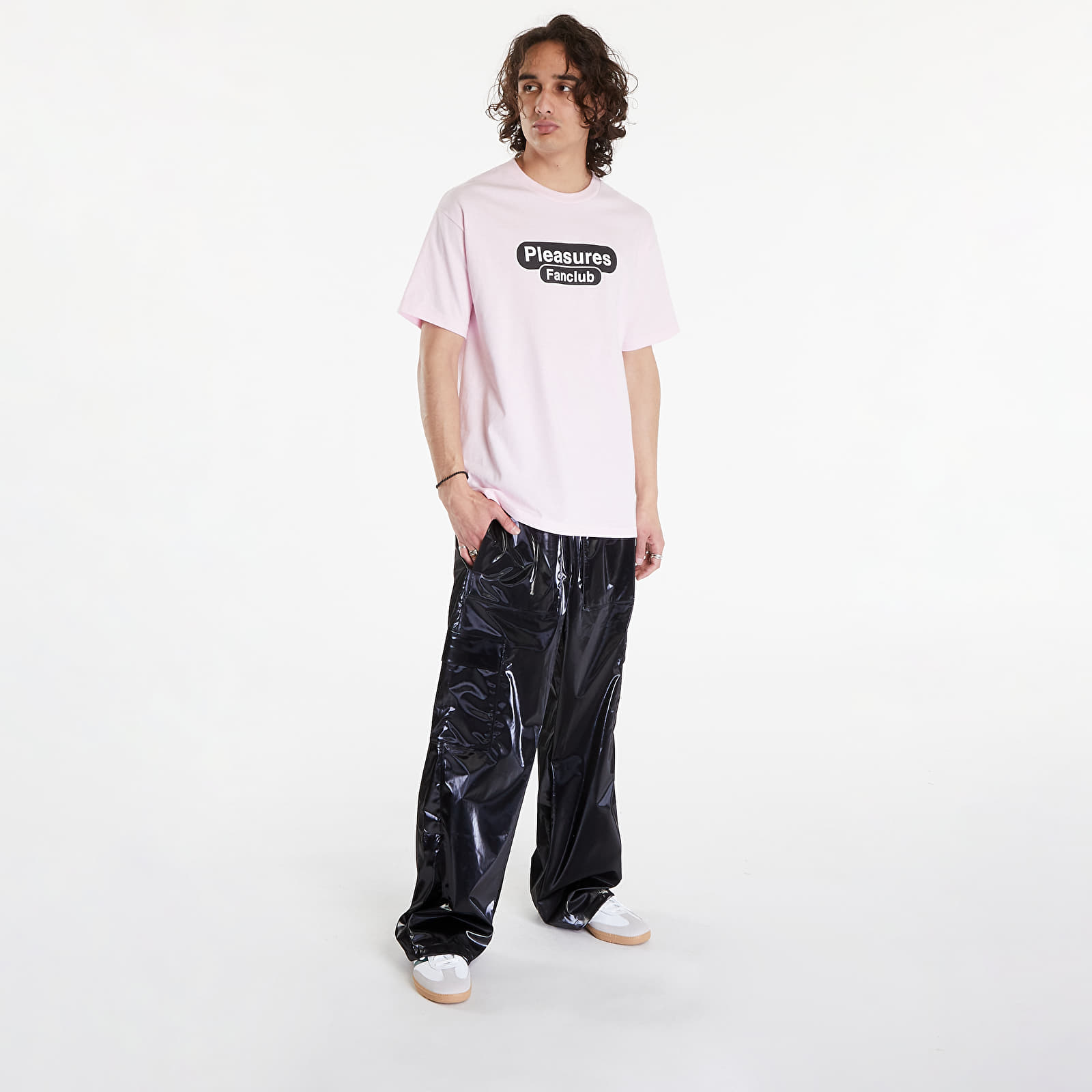 T-shirts PLEASURES Fanclub T-Shirt Pink