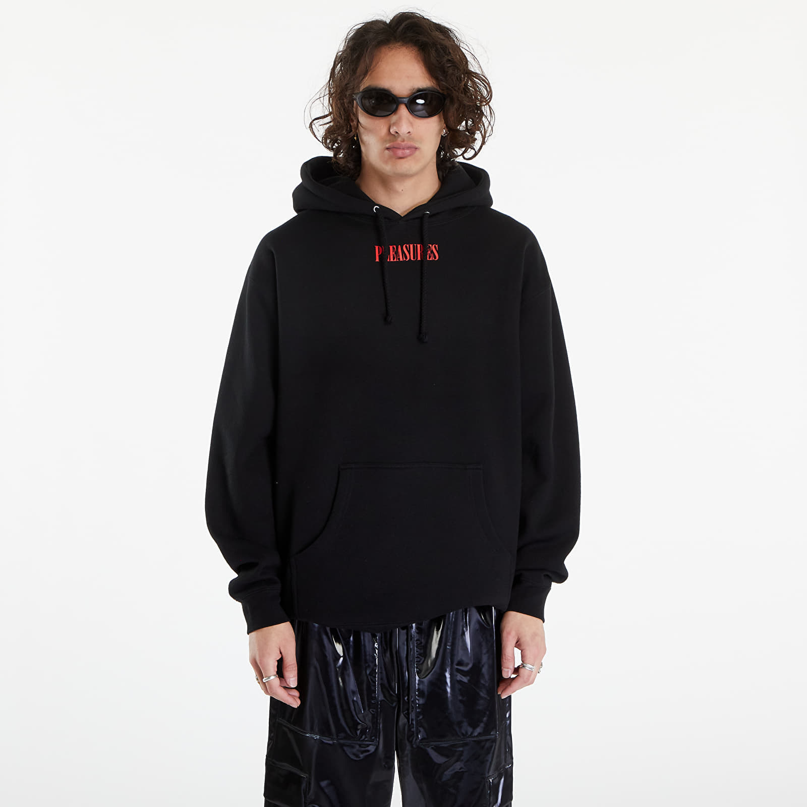 Sweat-shirt PLEASURES Vertical Hoodie Black M