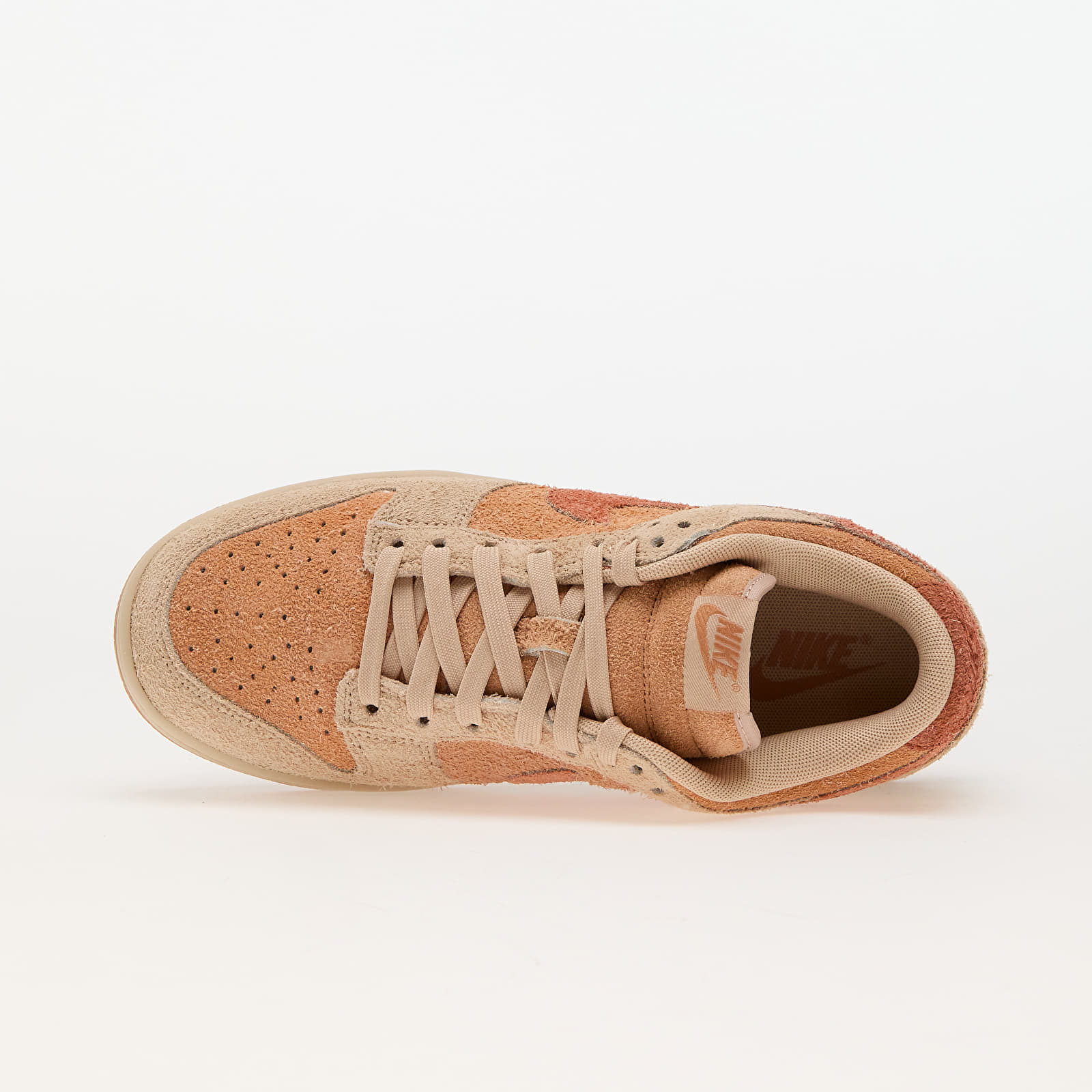 Sneakers og sko til kvinder Nike W Dunk Low Shimmer/ Burnt Sunrise-Amber Brown