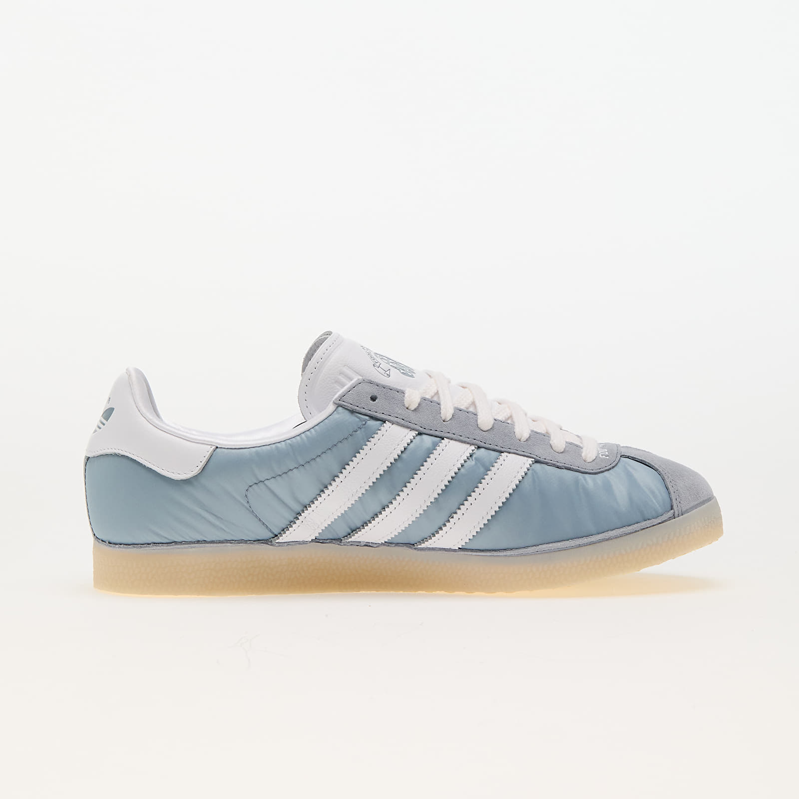 Чоловіче взуття adidas x Footpatrol Gazelle Light Grey/ Ftw White/ Easy Yellow