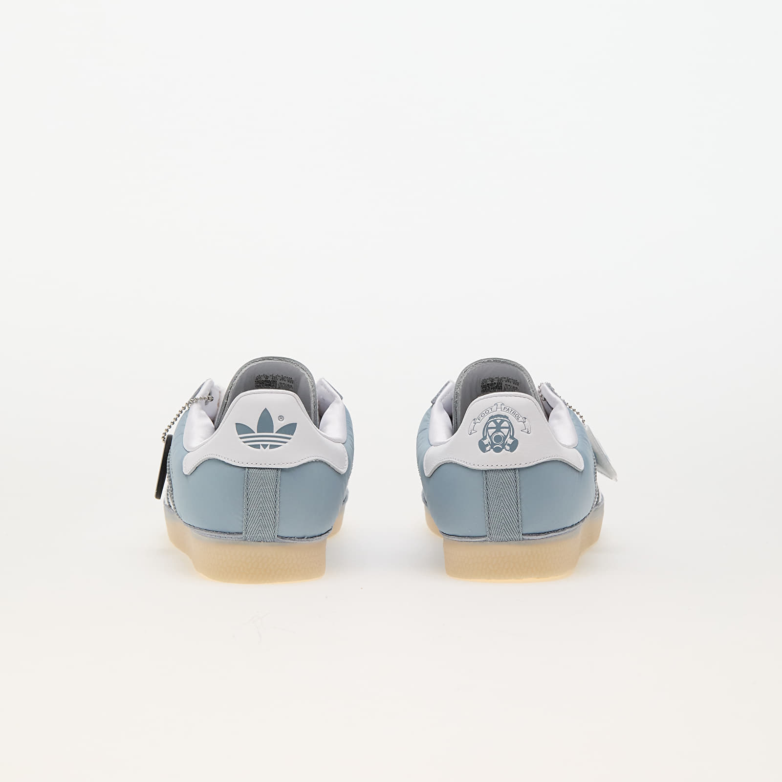 Чоловіче взуття adidas x Footpatrol Gazelle Light Grey/ Ftw White/ Easy Yellow