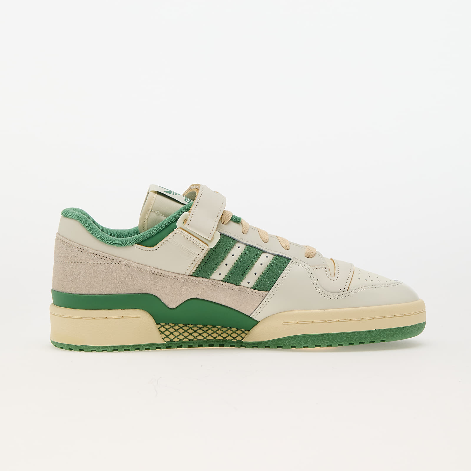 Scarpe uomo adidas Forum 84 Low Ivory/ Preloveded Green/ Easy Yellow