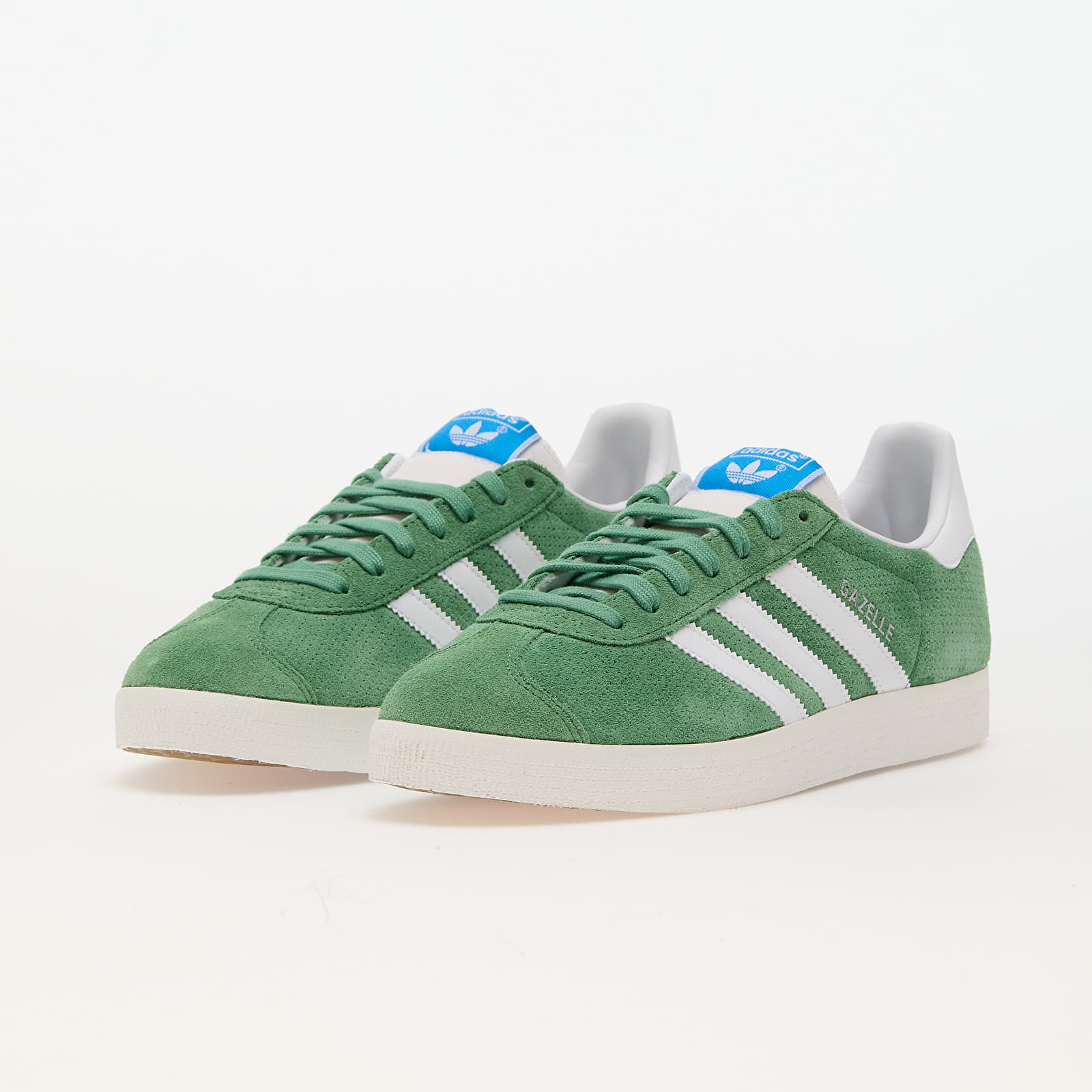 Men's sneakers and shoes adidas Gazelle Preloveded Green/ Ftw White/ Core White