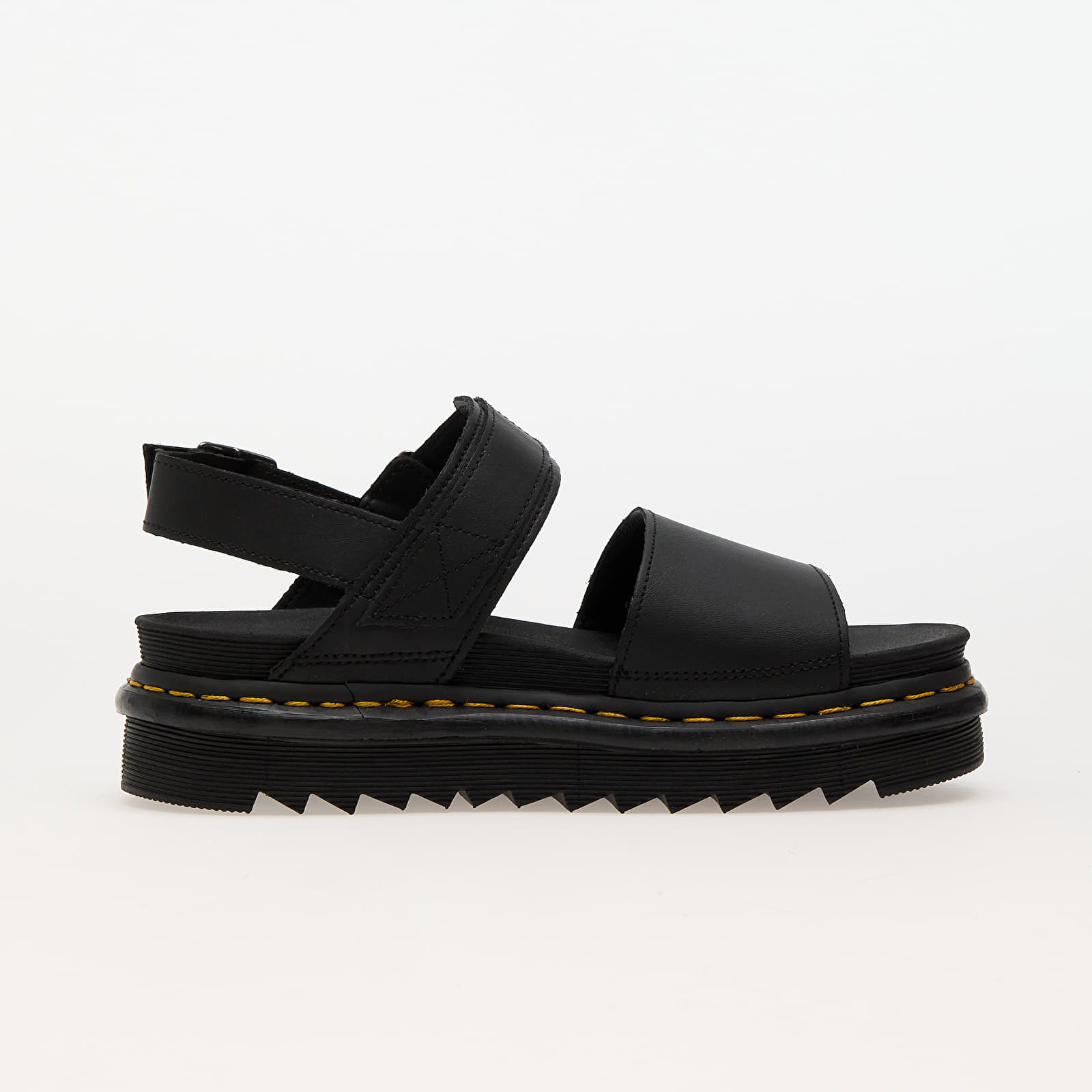 Women's sneakers and shoes Dr. Martens Voss Single Strap Sandal Black