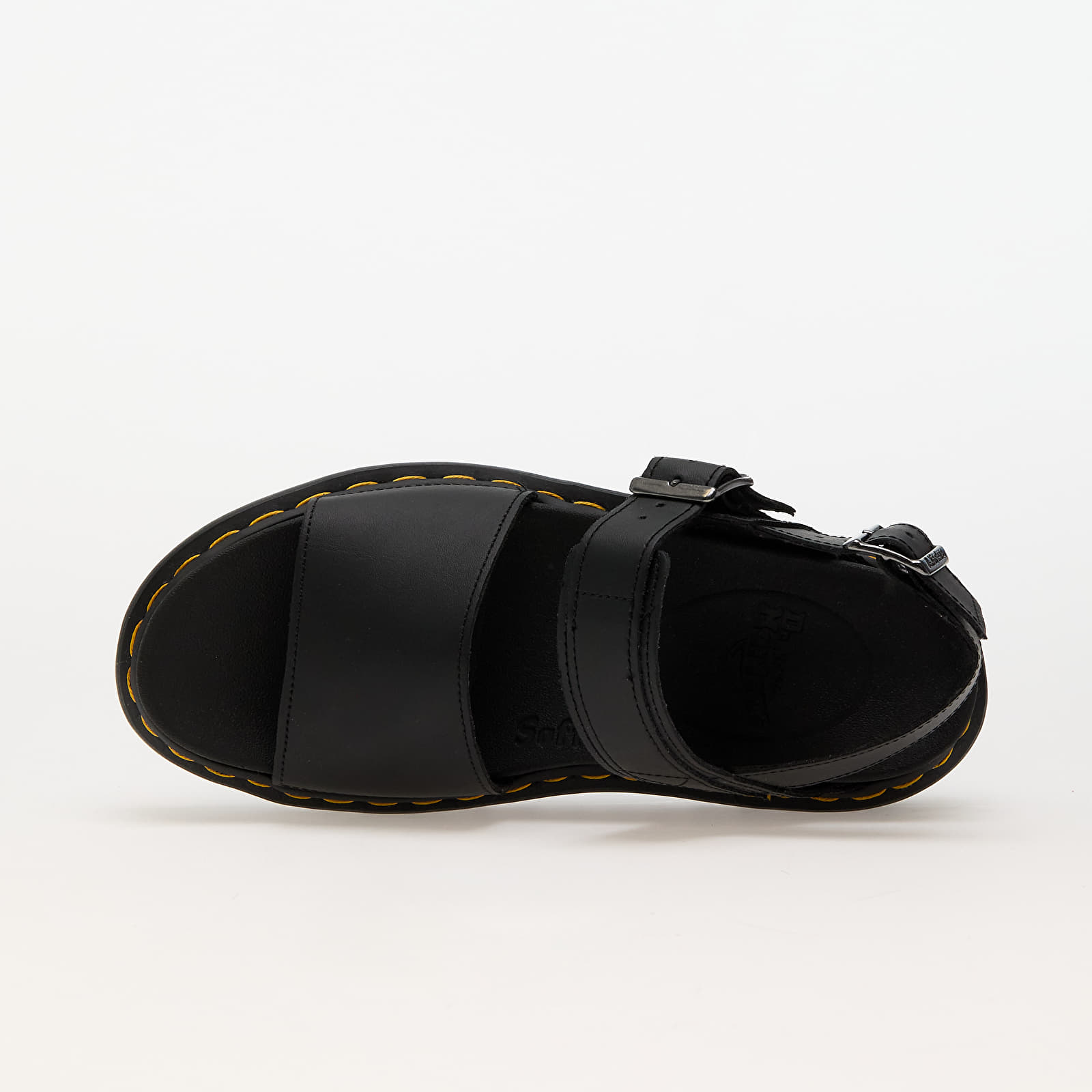 Women's sneakers and shoes Dr. Martens Voss Single Strap Sandal Black