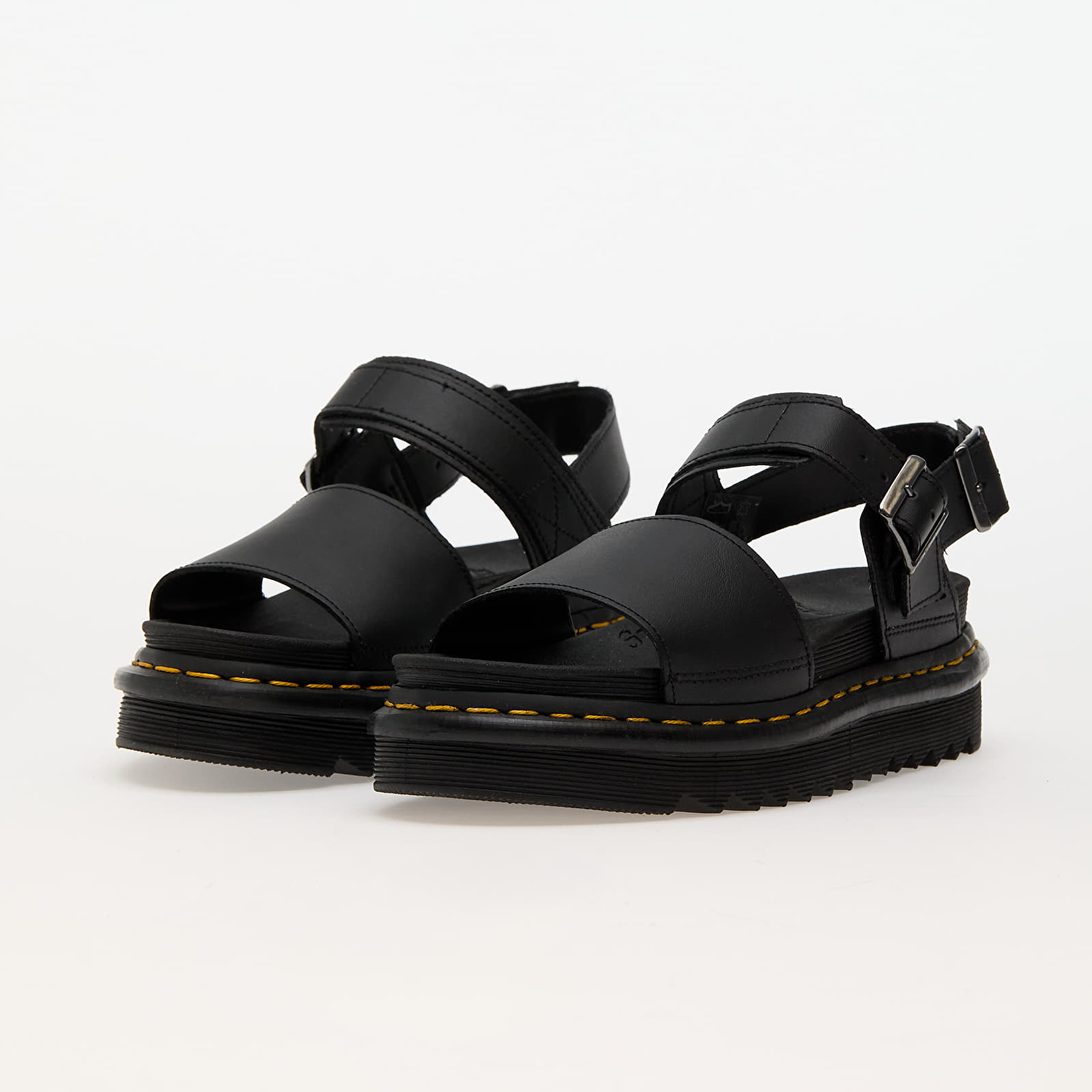 Women's sneakers and shoes Dr. Martens Voss Single Strap Sandal Black