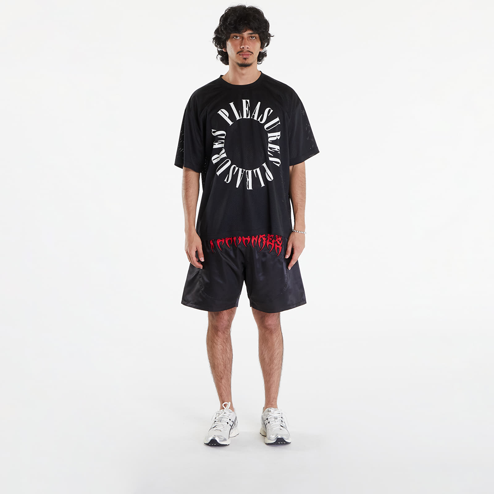 Shorts PLEASURES Anywhere Muay Thai Shorts Black