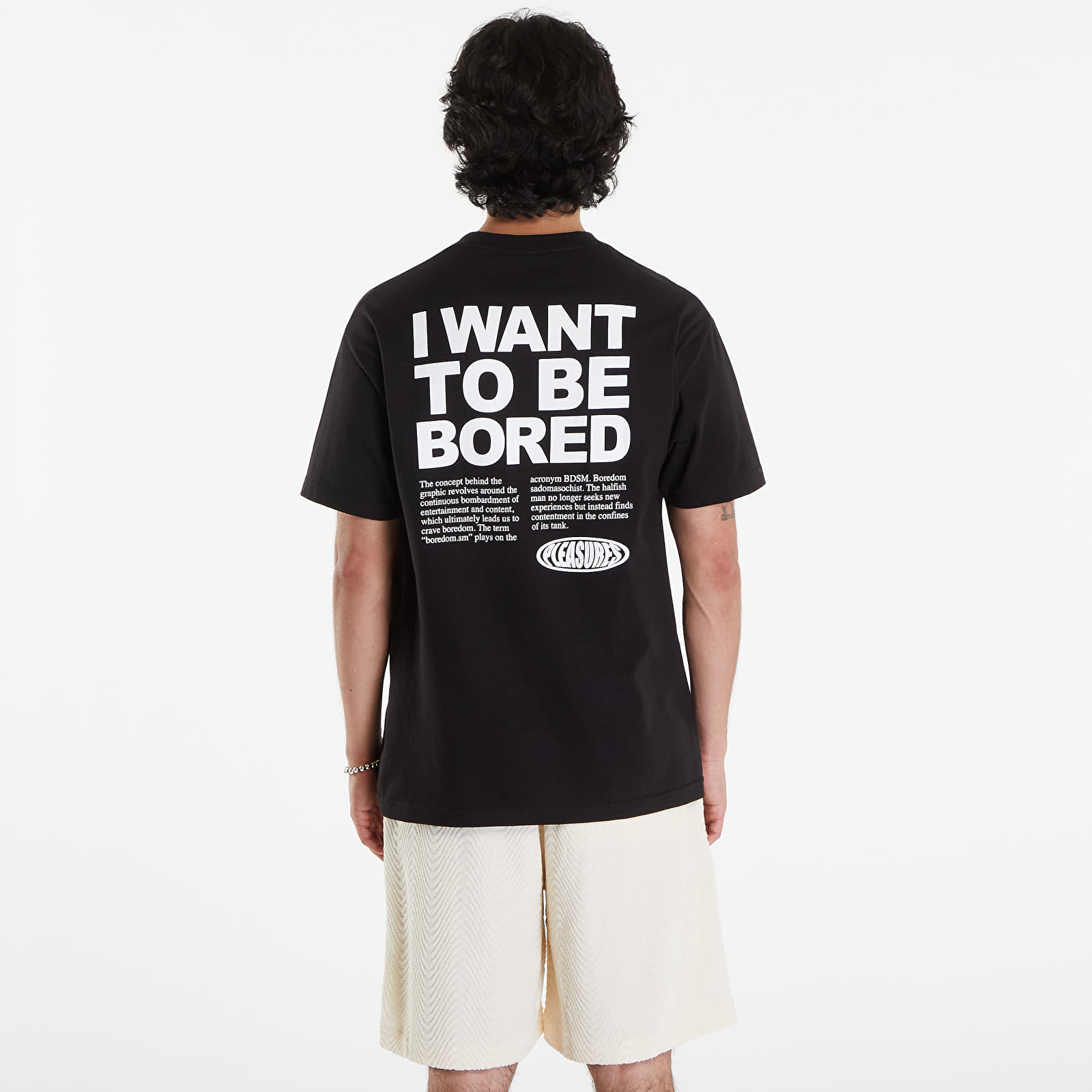 T-särgid PLEASURES Bdsm T-Shirt Black