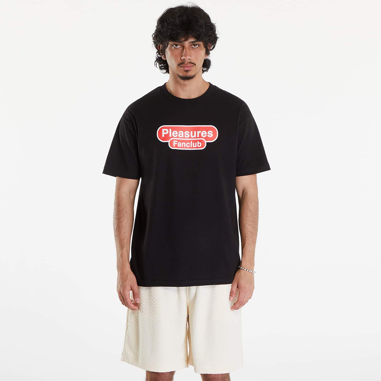 T-shirts PLEASURES Fanclub T-Shirt Black