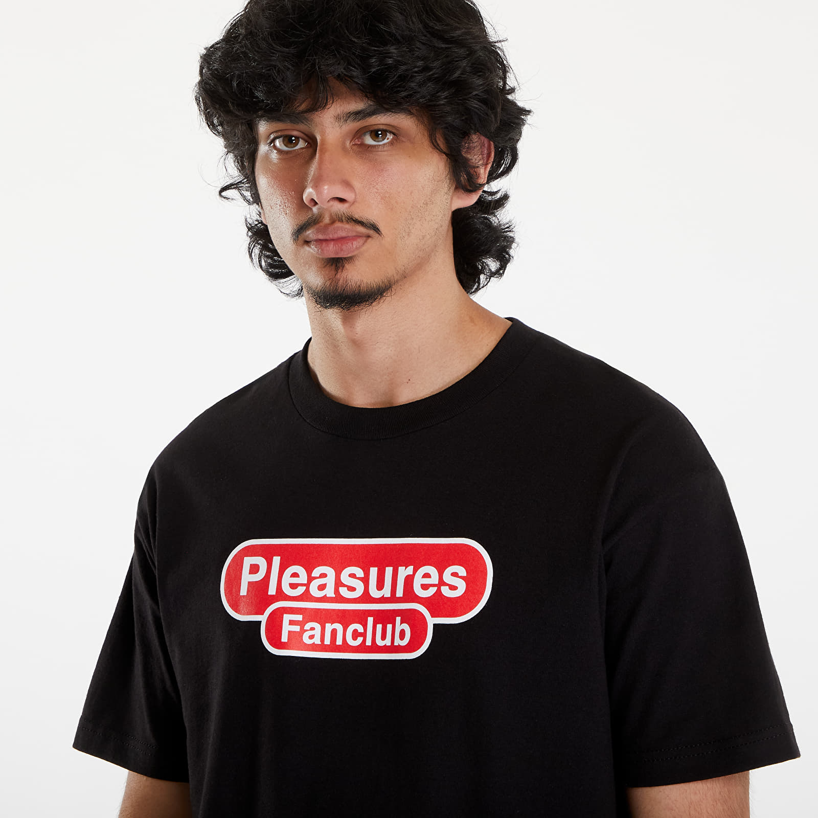 T-shirts PLEASURES Fanclub T-Shirt Black
