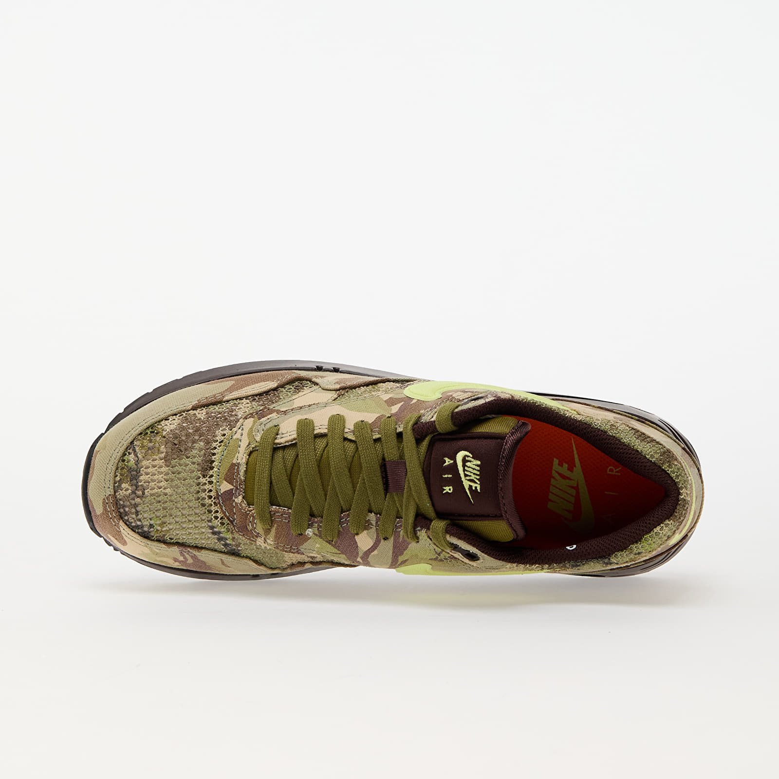 Men's sneakers and shoes Nike Air Max 1 '86 Og Earth/ Lt Lemon Twist-Oil Green-Black