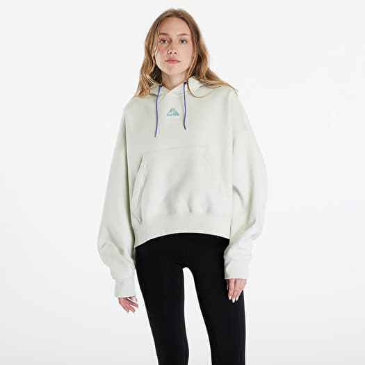 Majica Nike ACG Therma-FIT Women's "Tuff Knit" Fleece Hoodie Sea Glass/ Summit White