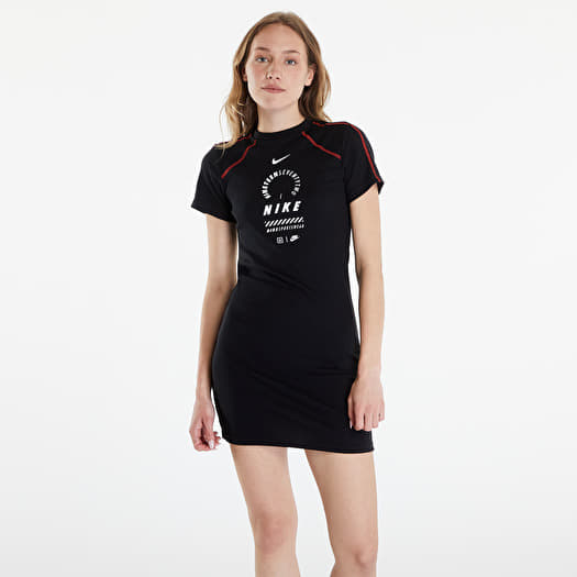 Haljina Nike Sportswear Women's Short Sleeve Dress Black